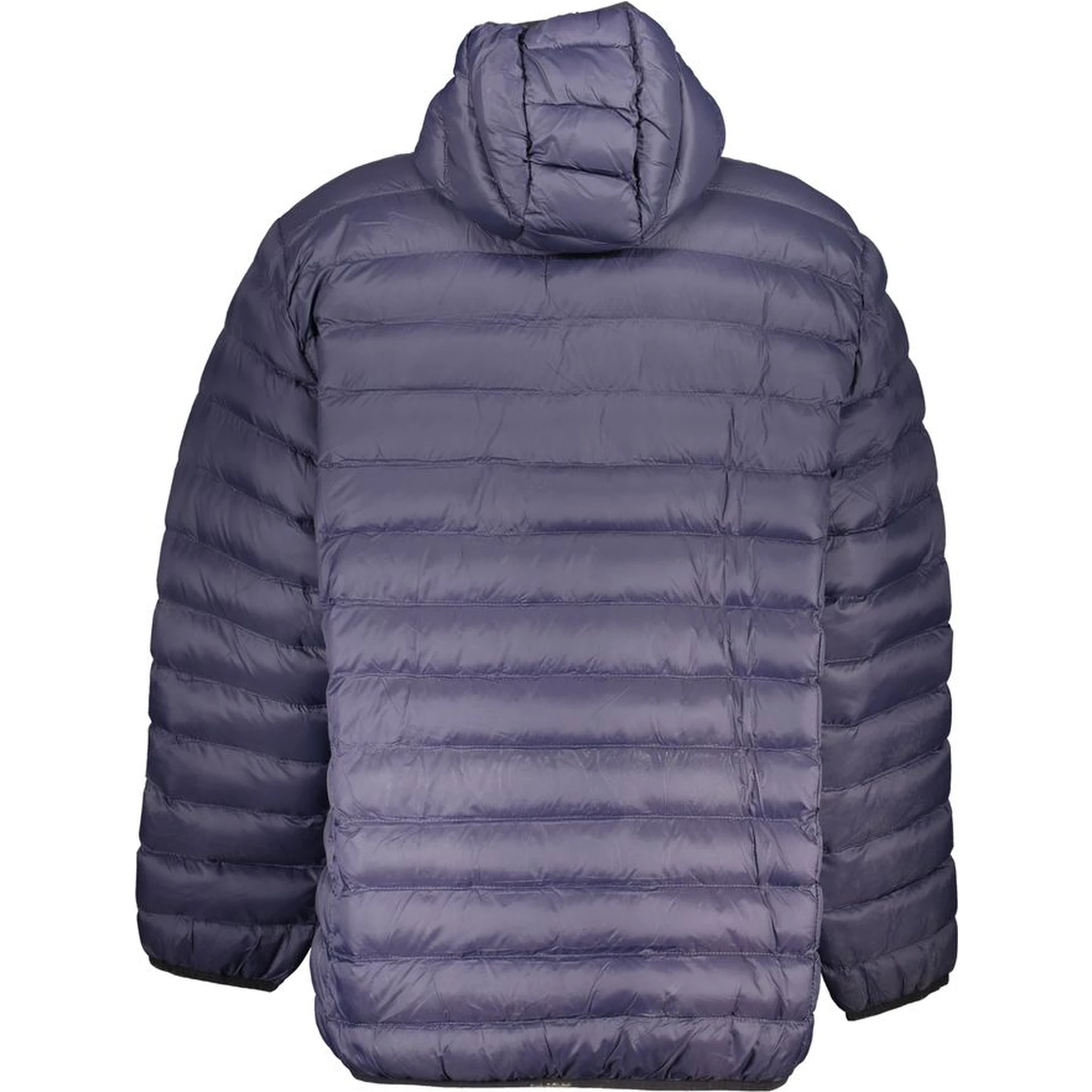 Blue Polyester Shell Jacket