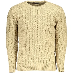 Beige Fabric Sweatshirt