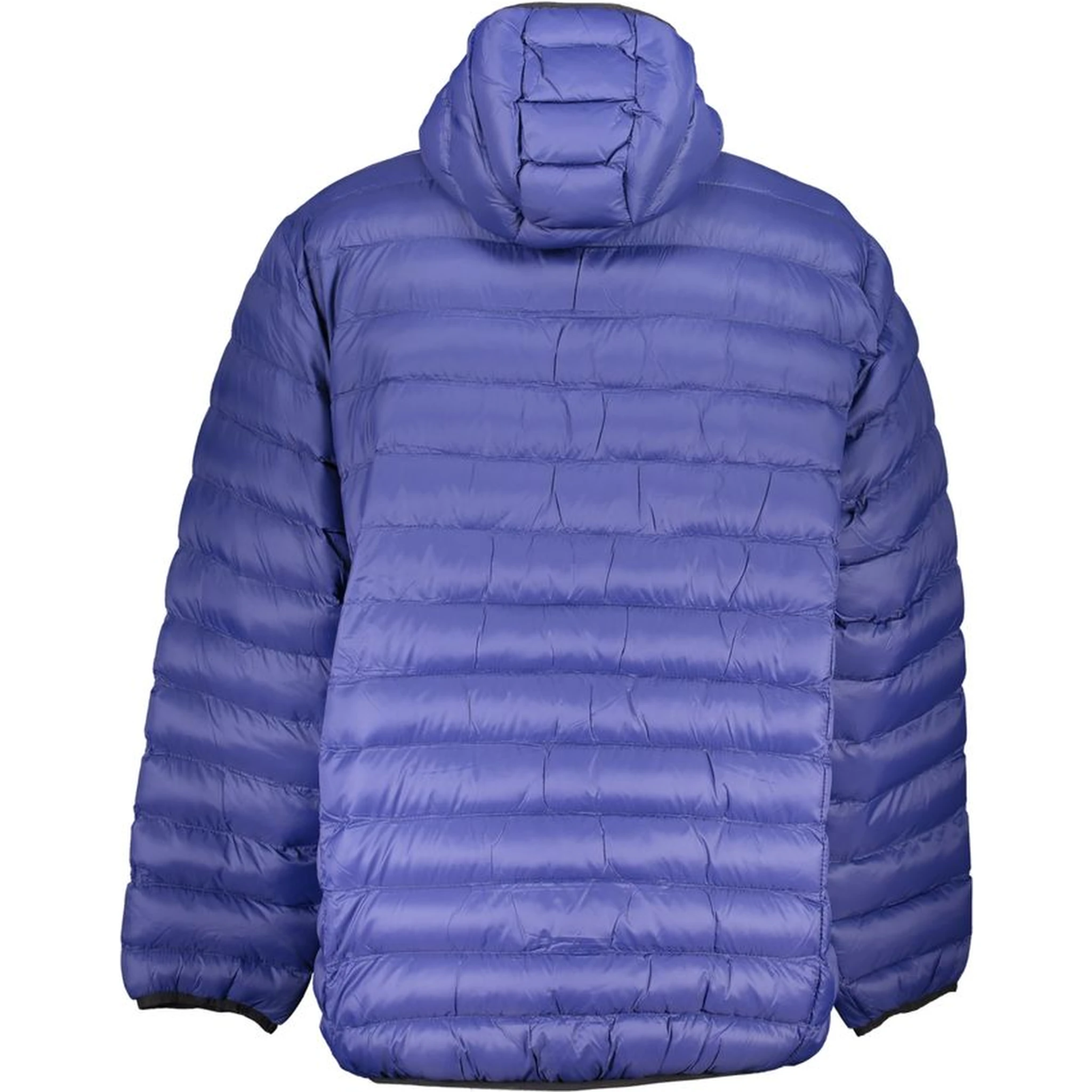 Blue Polyester Shell Jacket