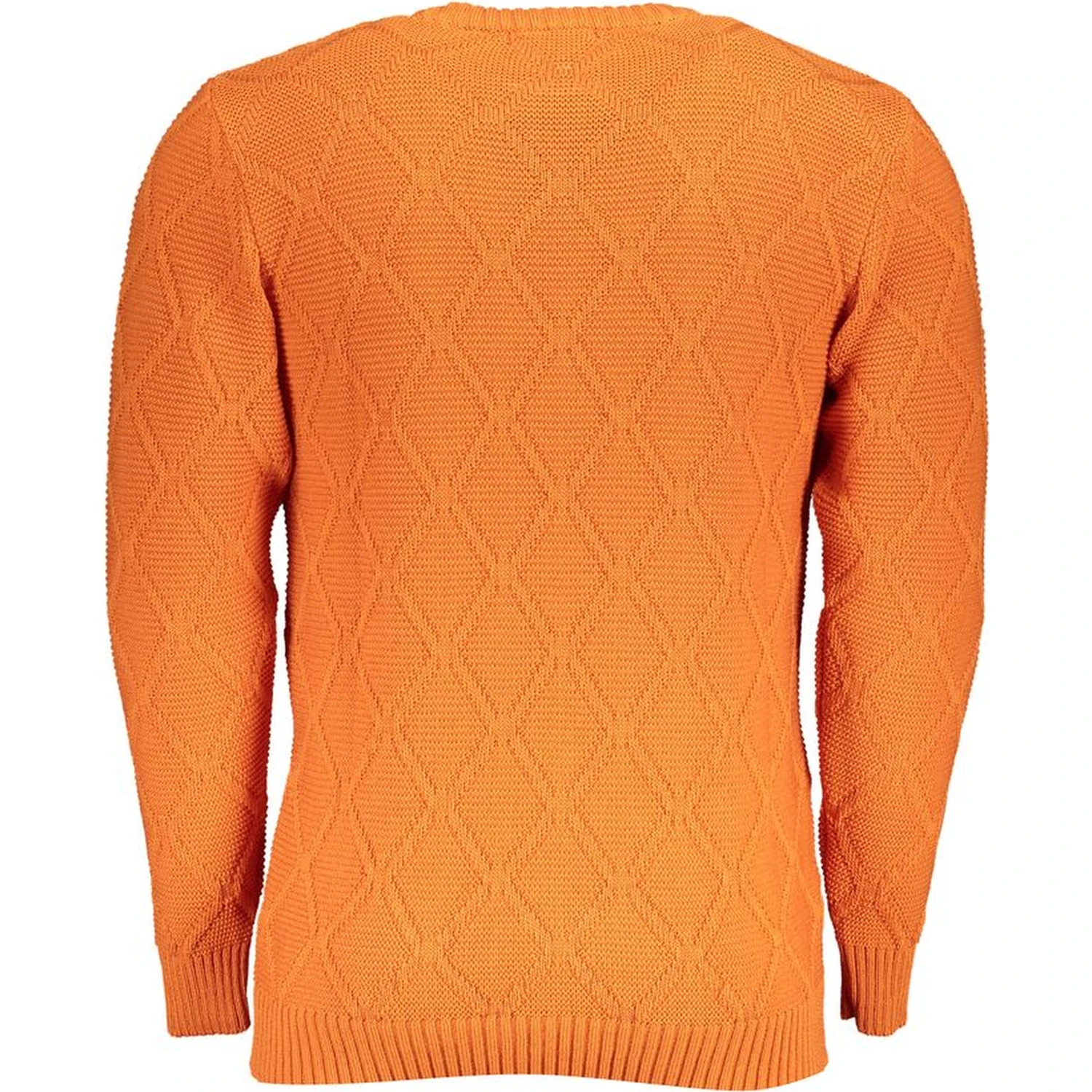 Orange Fabric Sweatshirt