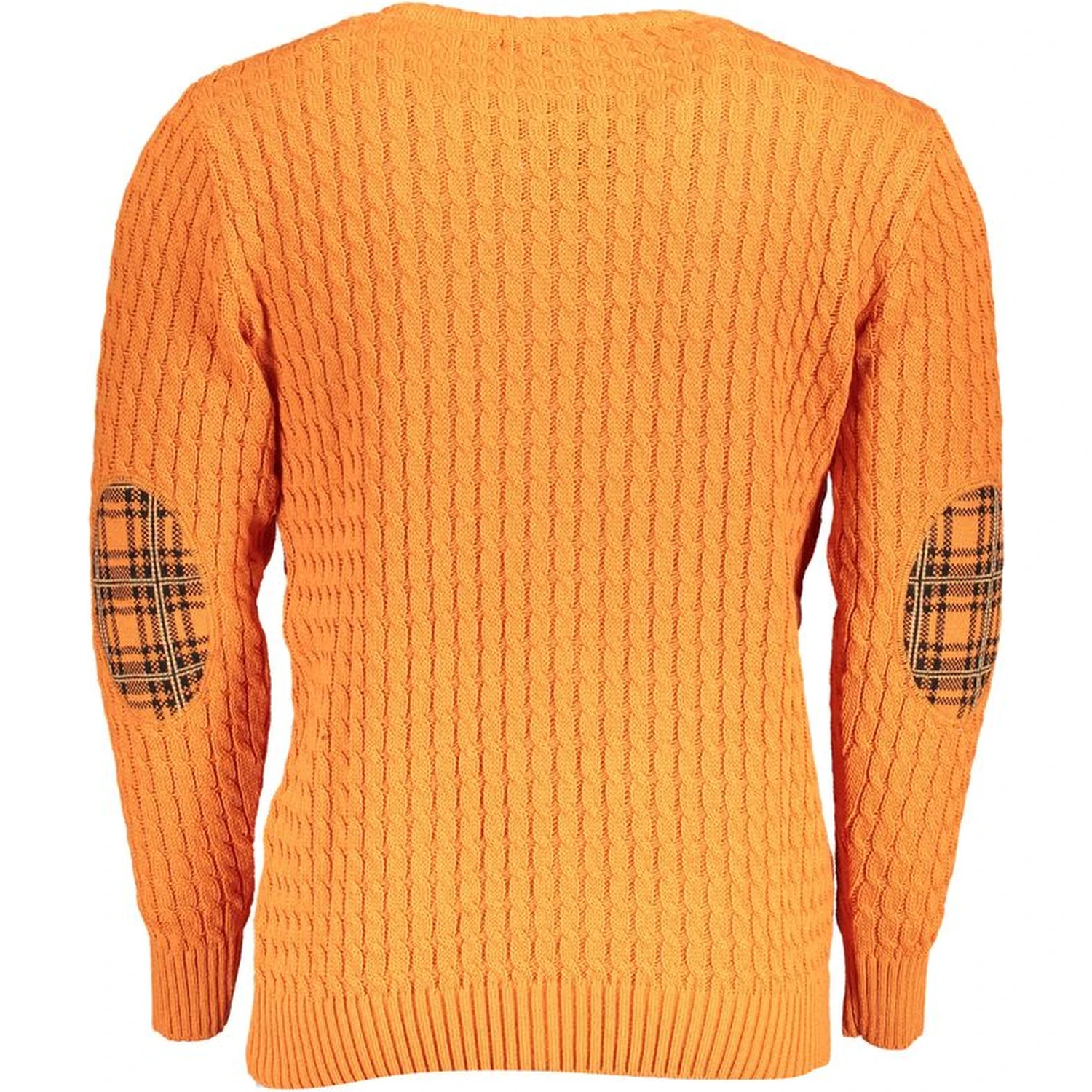 Orange Fabric Sweatshirt