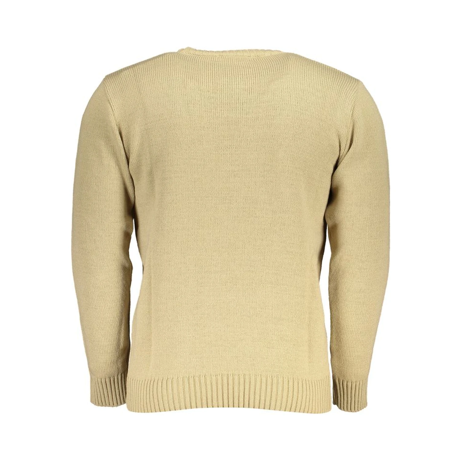 Beige Fabric Sweatshirt