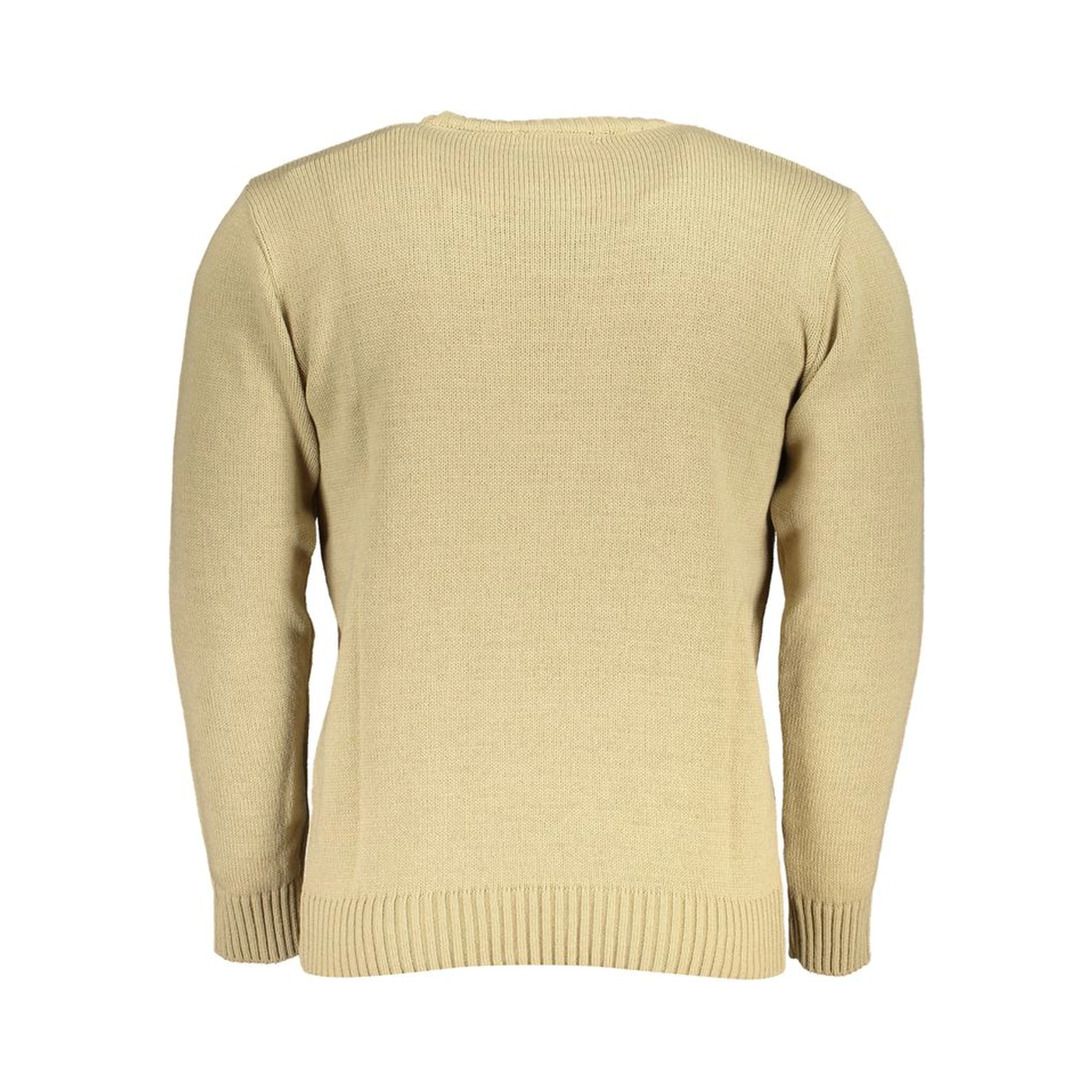 Beige Fabric Sweatshirt