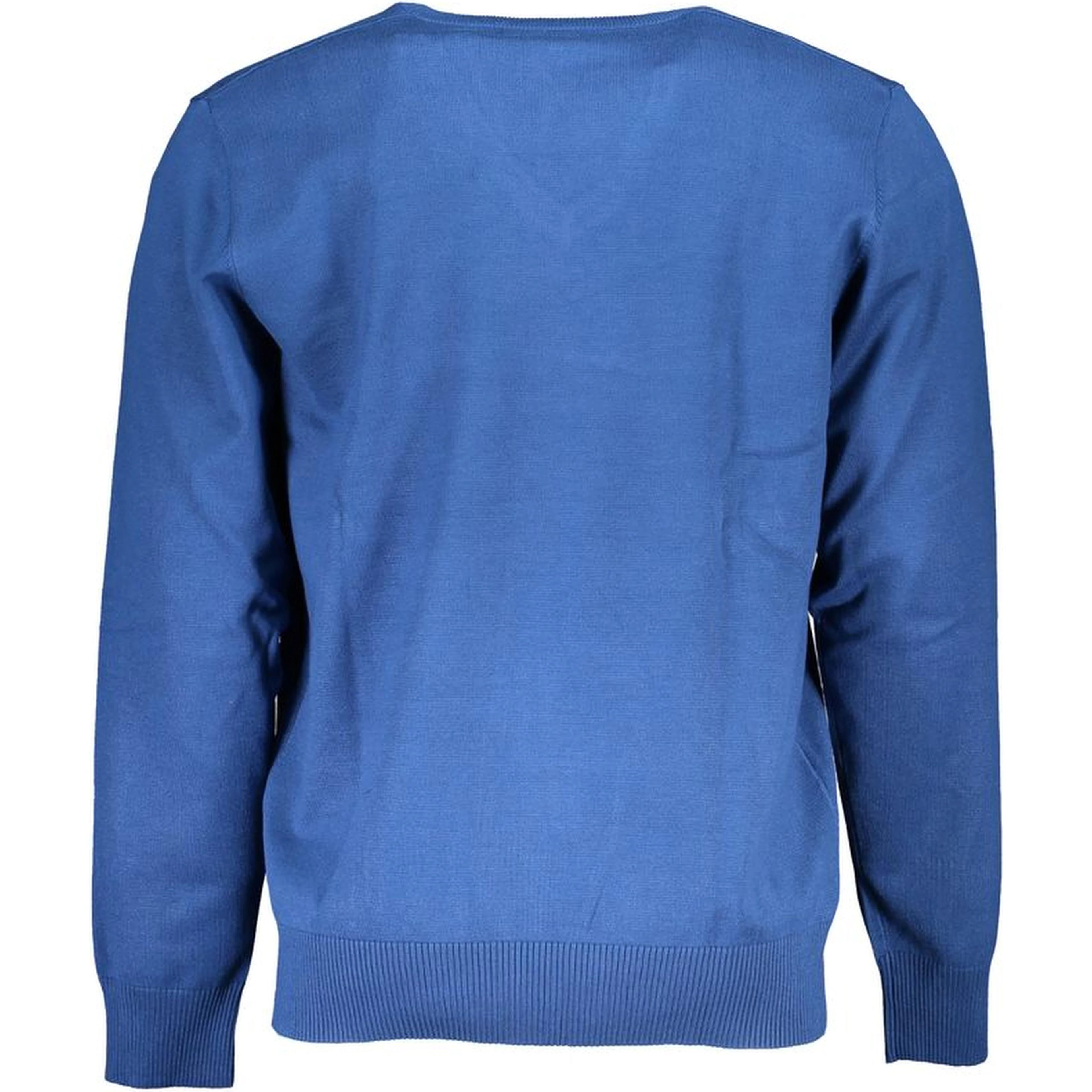Blu Viscosa Uomo Maglia