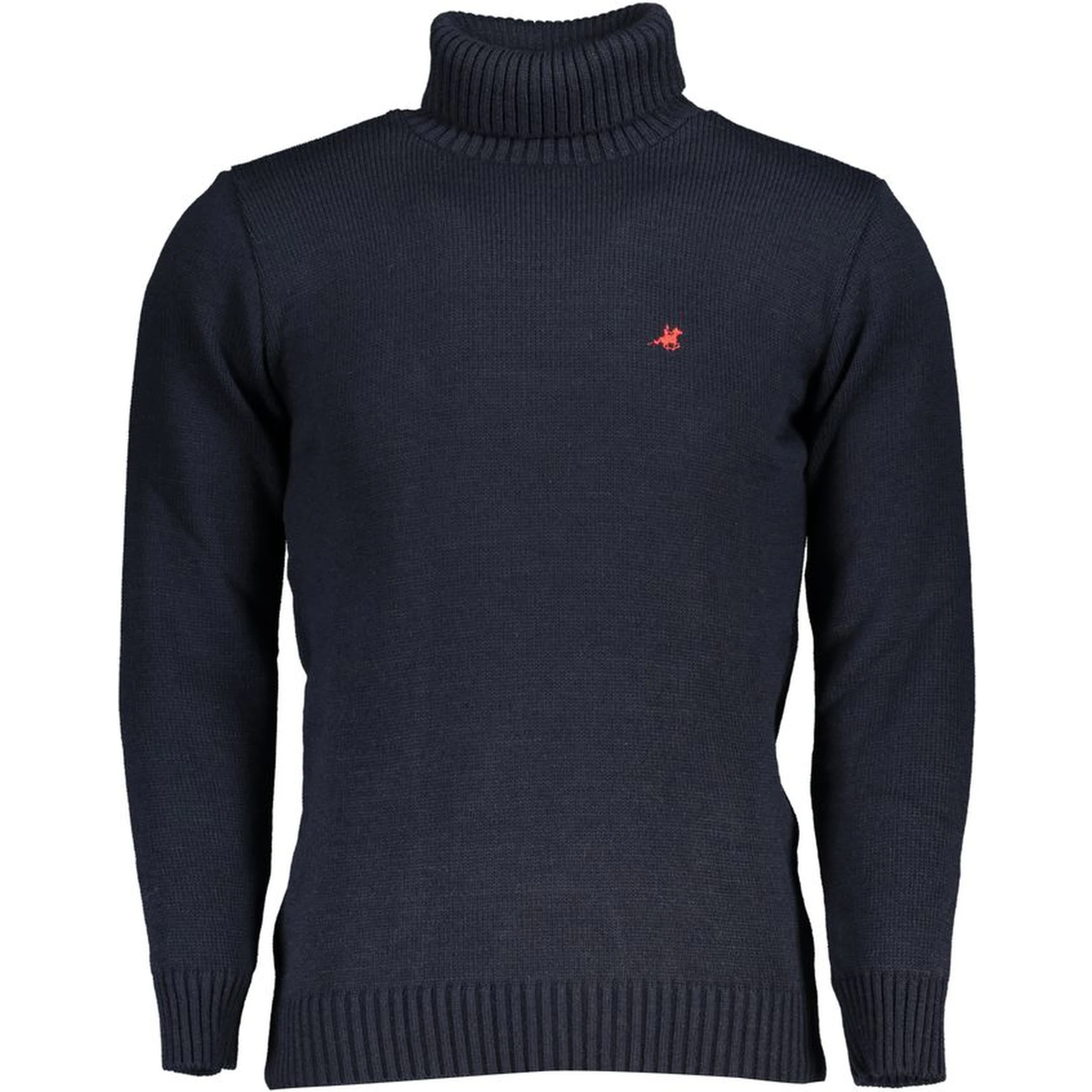 Blue Acrylic Men Sweater