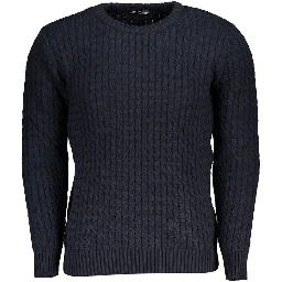 Blu Acrylic Mens Sweater