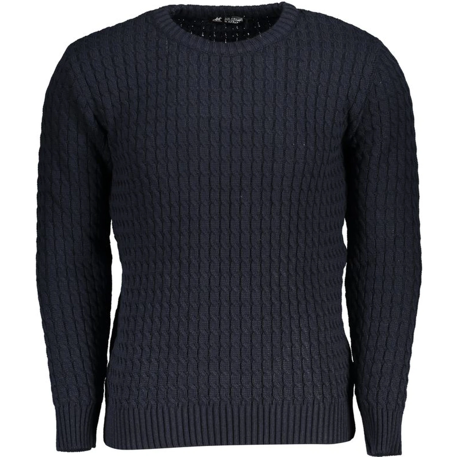 Blu Acrylic Mens Sweater