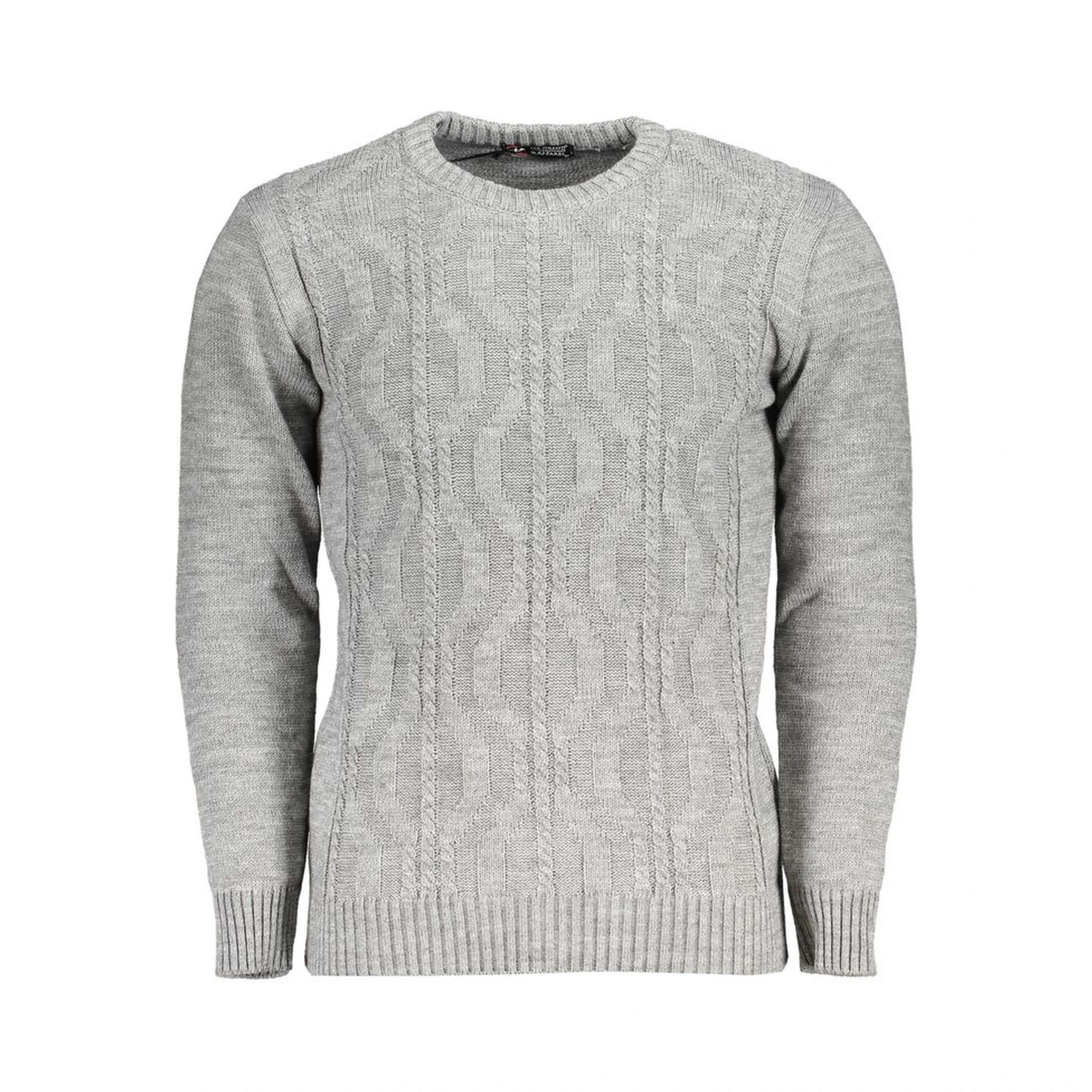 Grigio Acrylic Men Sweater