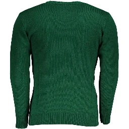 Green Fabric Sweatshirt