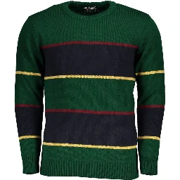 Verde Acrylic Men Sweater