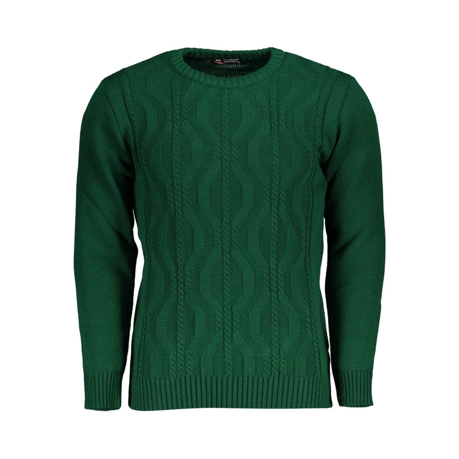 Verde Acrylic Men Sweater