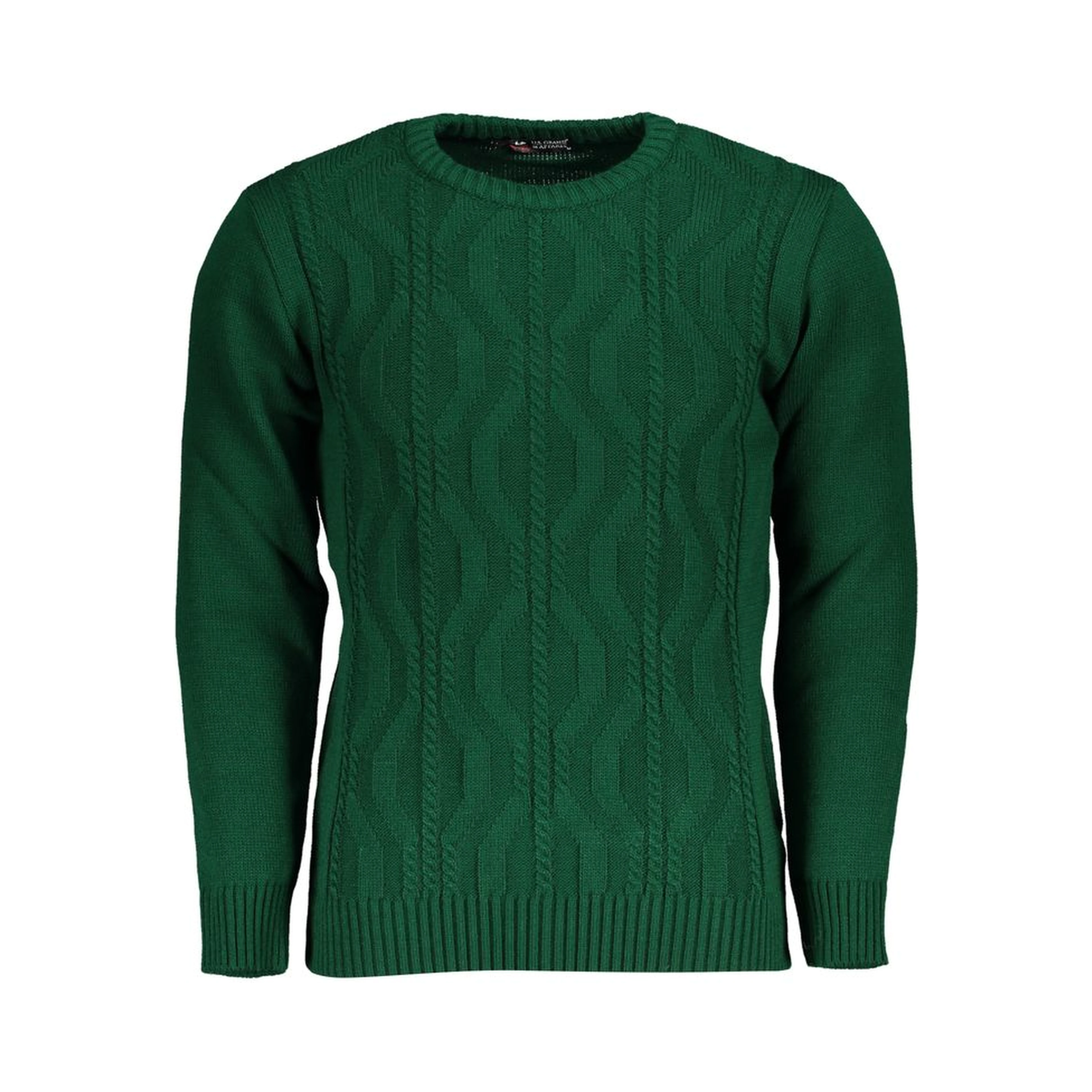 Verde Acrylic Men Sweater