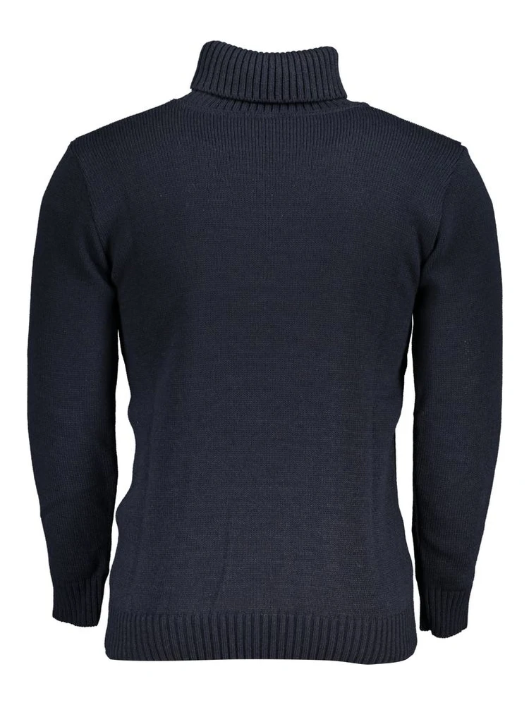 Blue Acrylic Men Sweater alternative