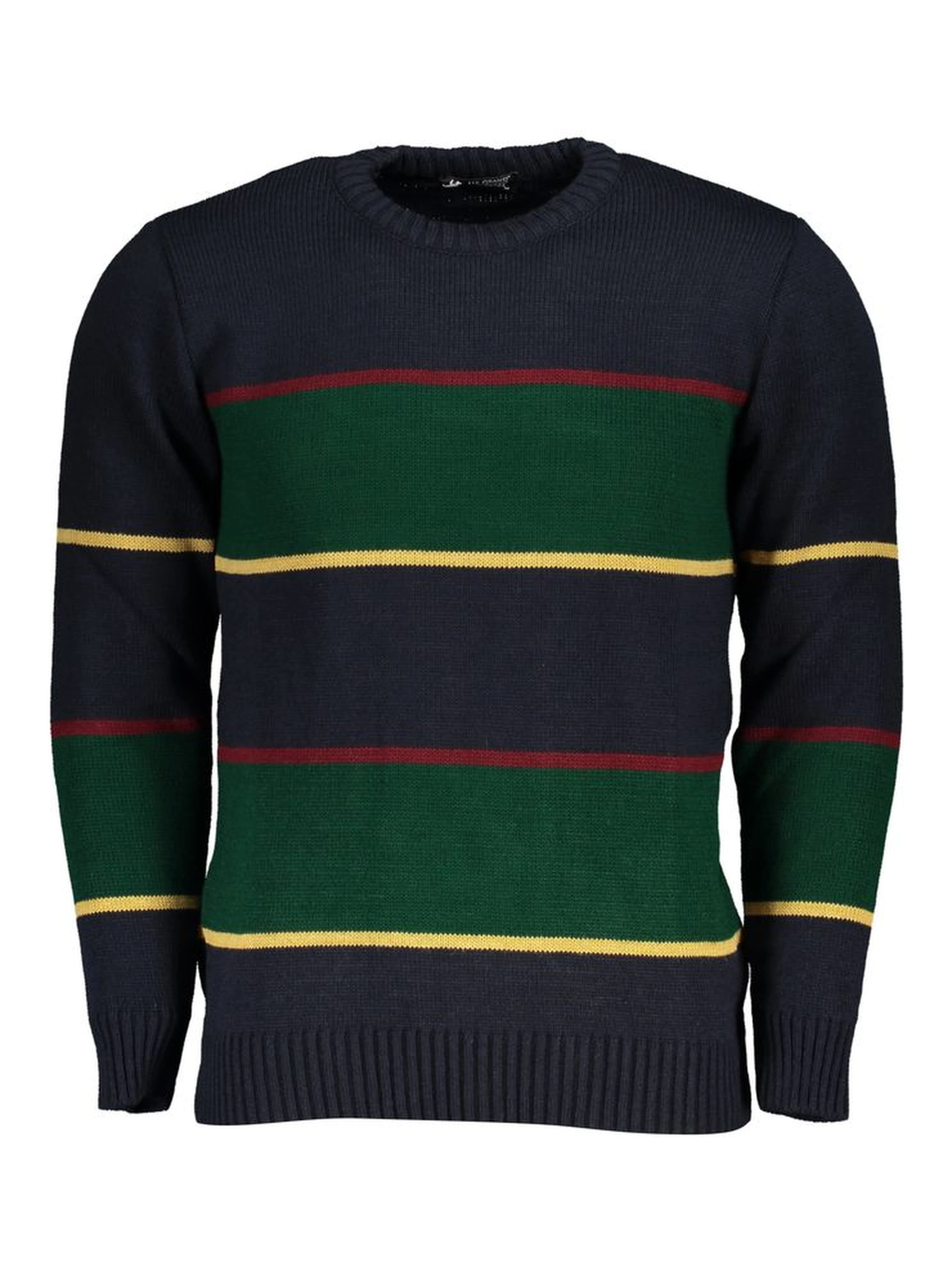 Blu Acrylic Men Sweater