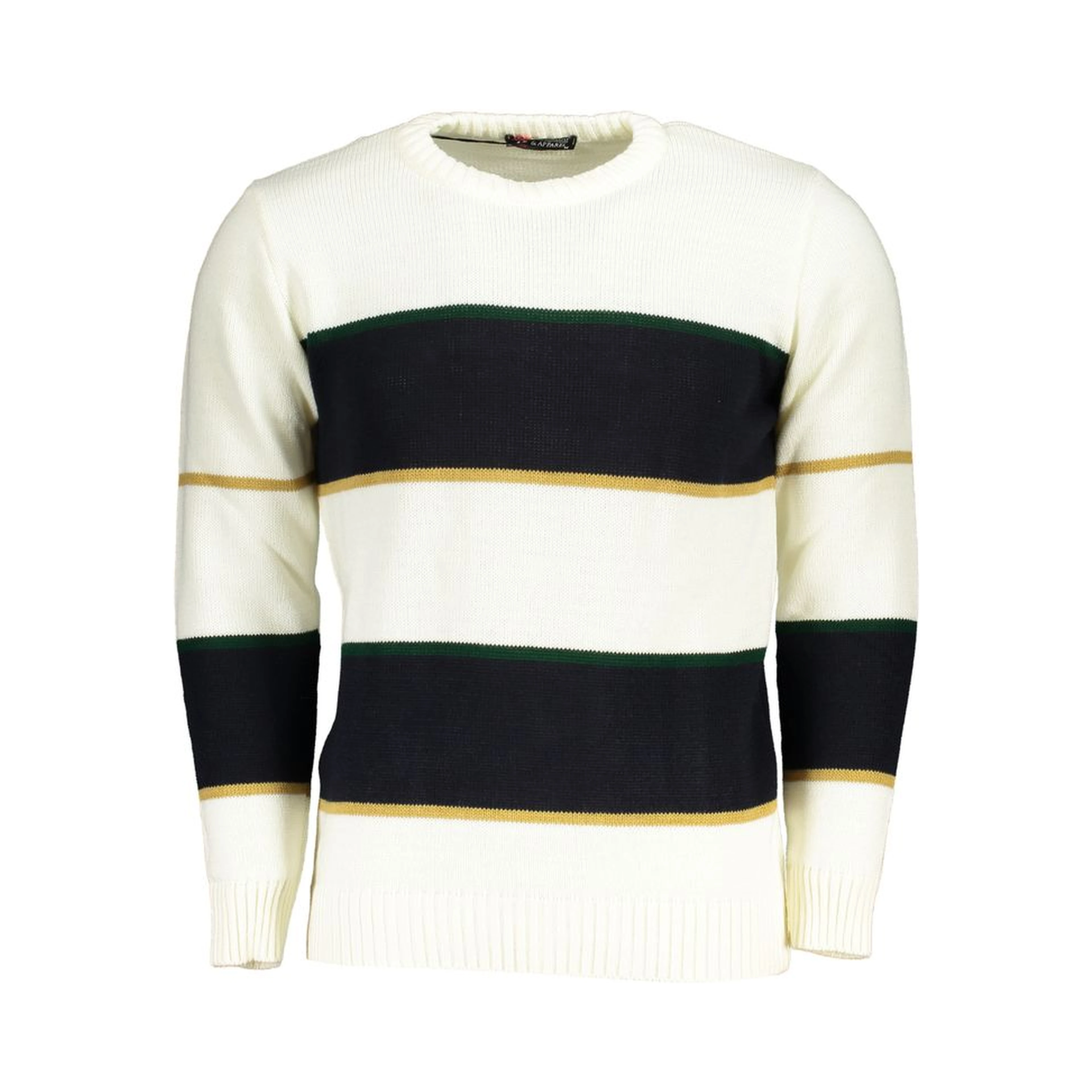 White Acrylic Men Sweater