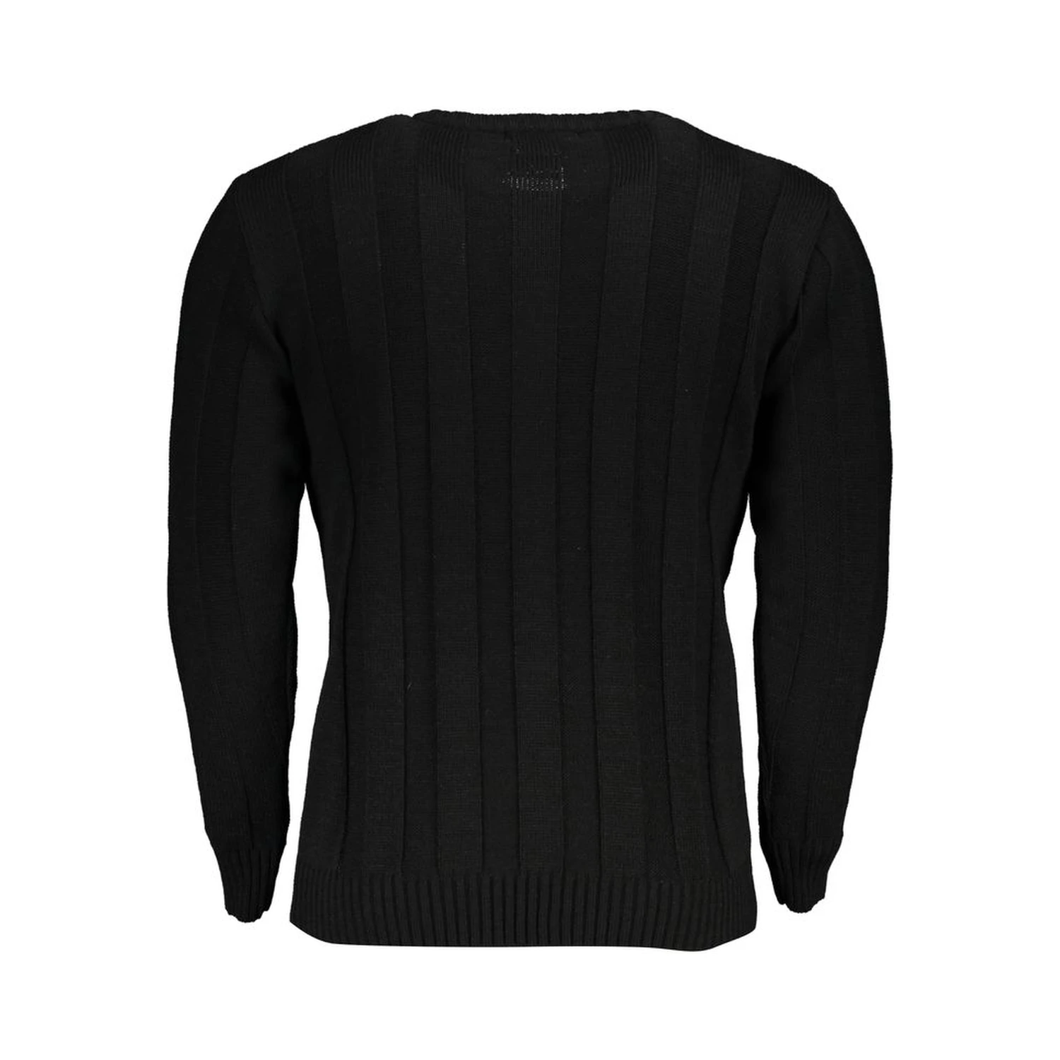 Black Acrylic Men's Sweater