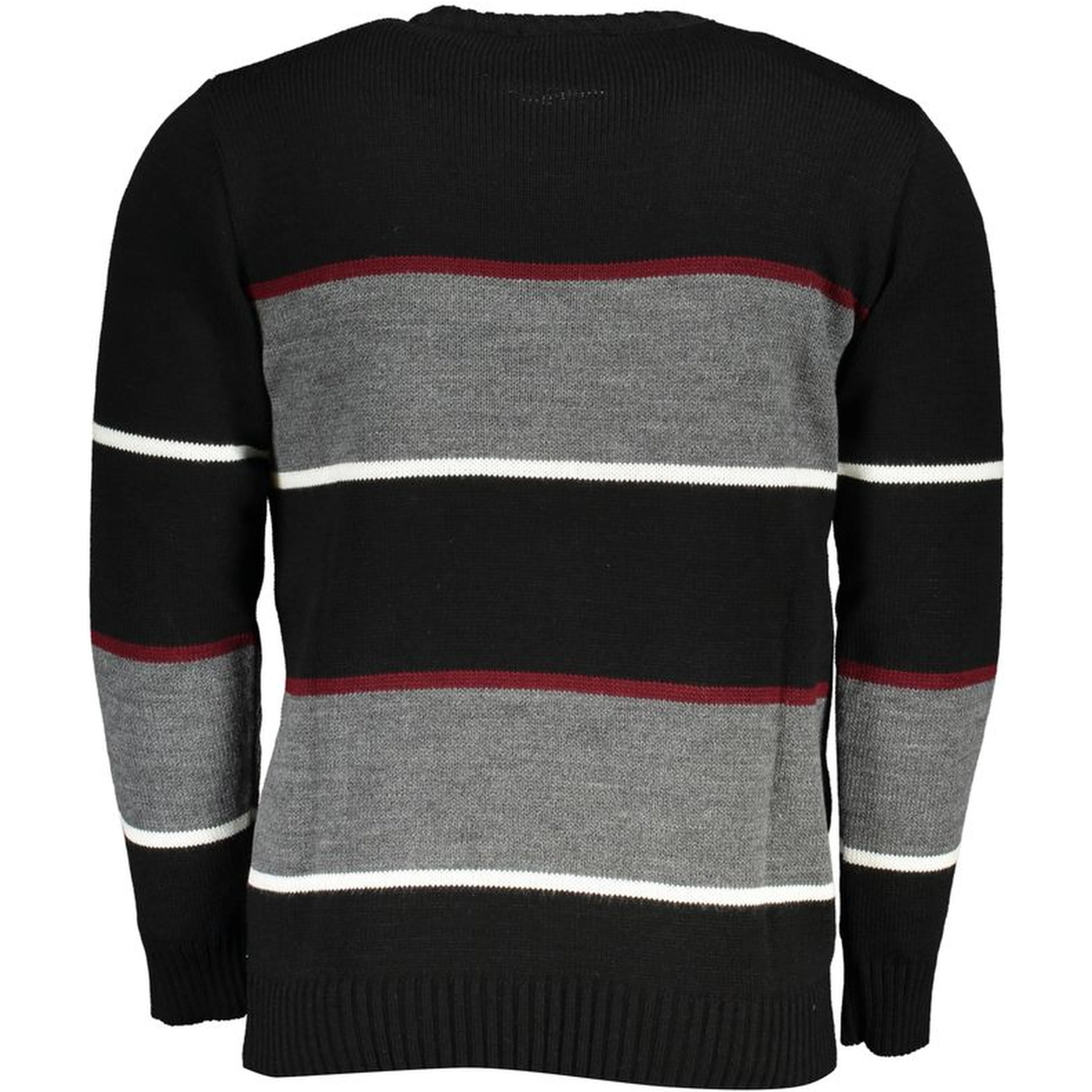 Black Acrylic Mens Sweater