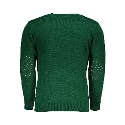 Verde Acrylic Men Sweater