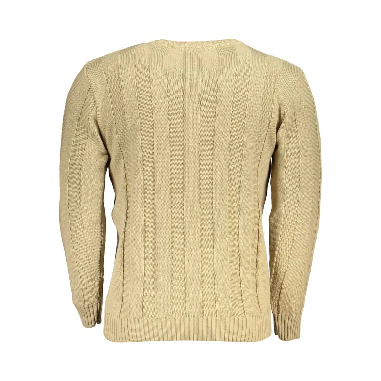 Beige Fabric Sweatshirt