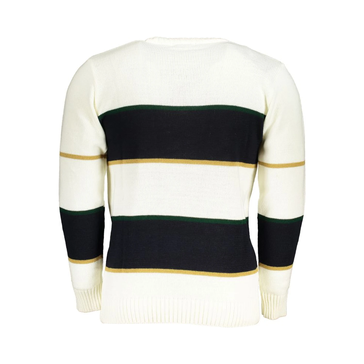White Acrylic Men Sweater