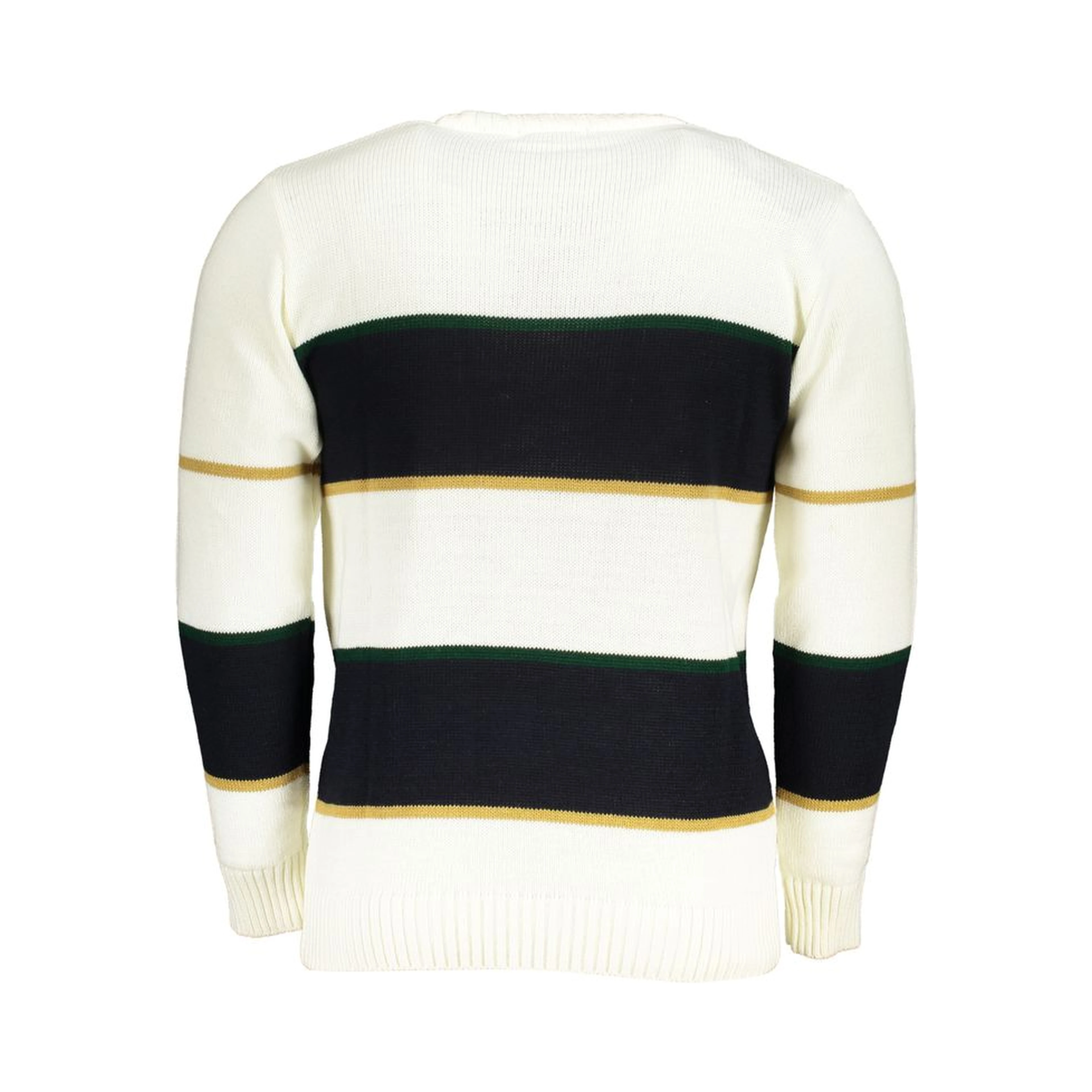 White Acrylic Men Sweater