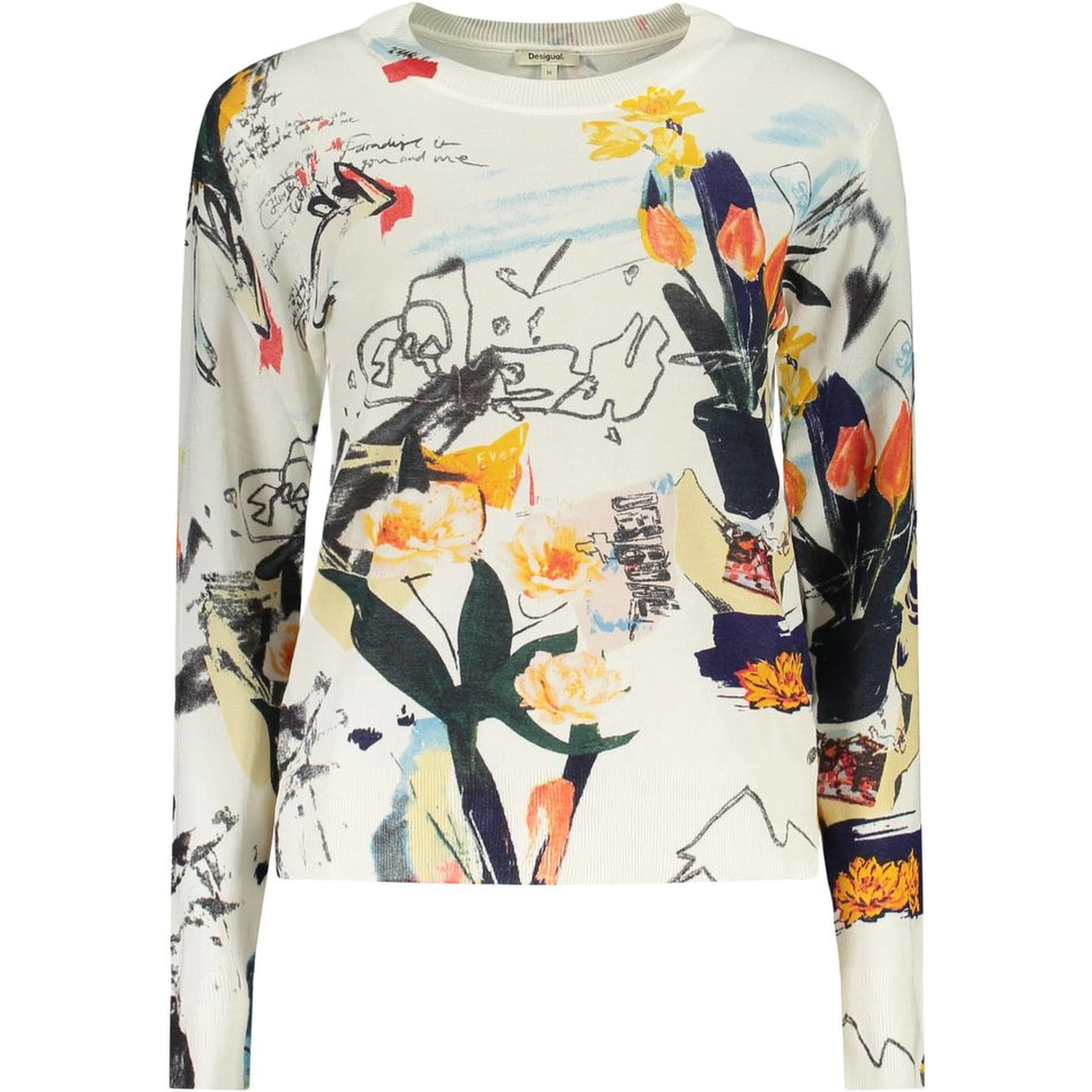 White Viscosa Women T-Shirt