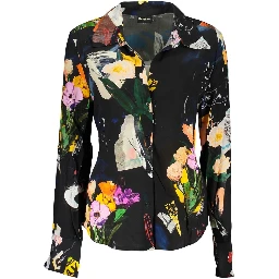 Nero Viscose Women Shirt