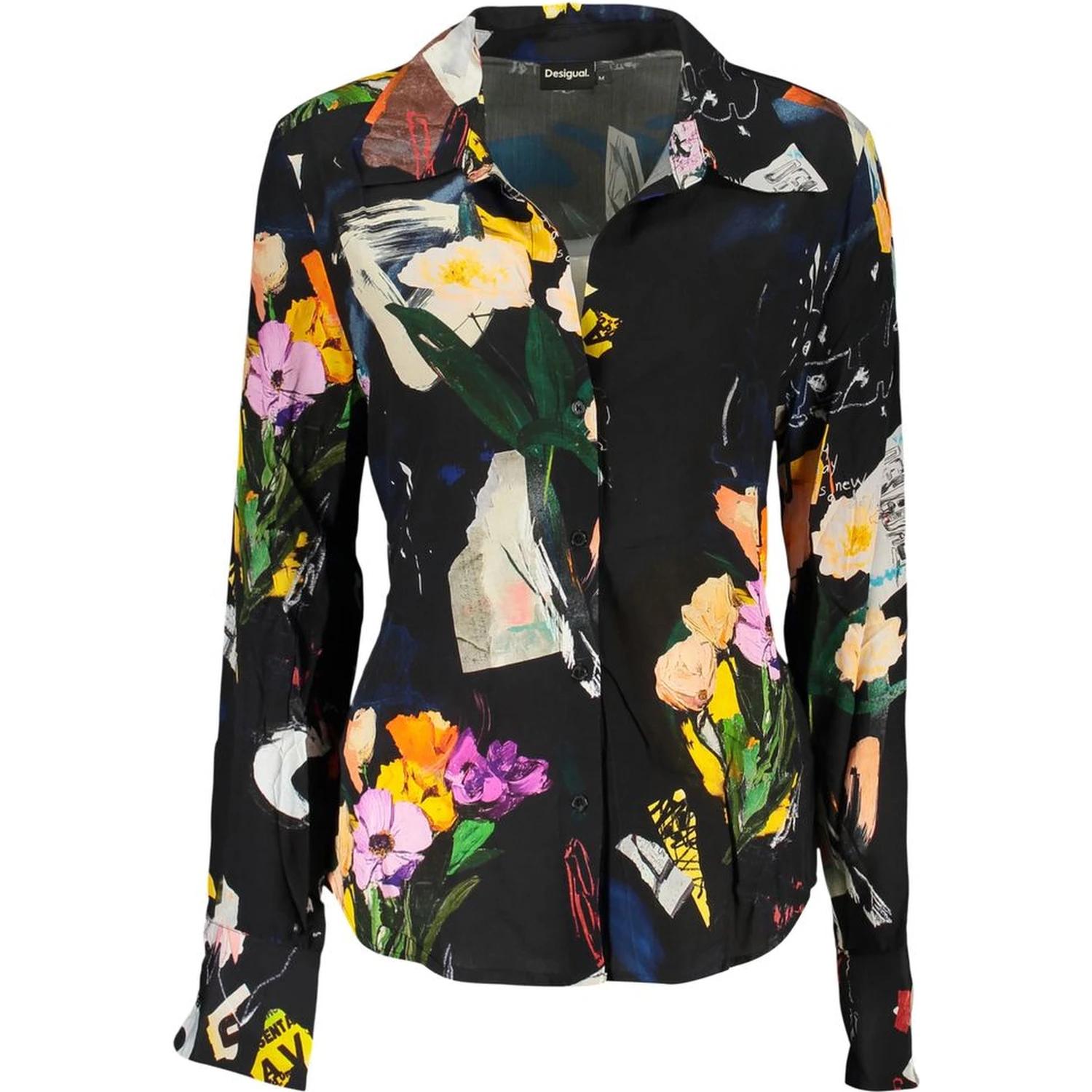 Nero Viscose Women Shirt