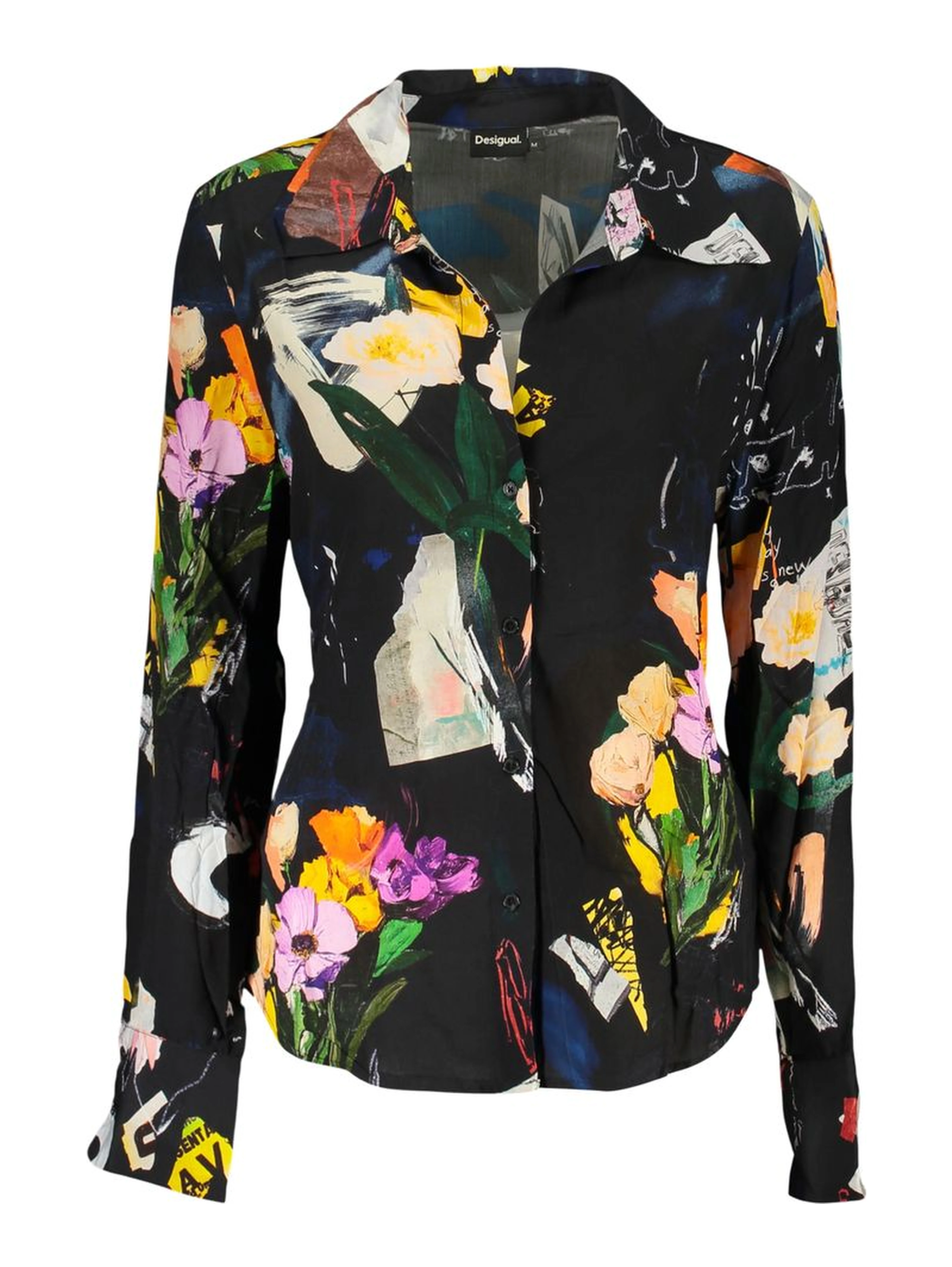 Nero Viscose Women Shirt