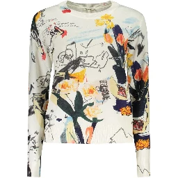 White Viscosa Women T-Shirt