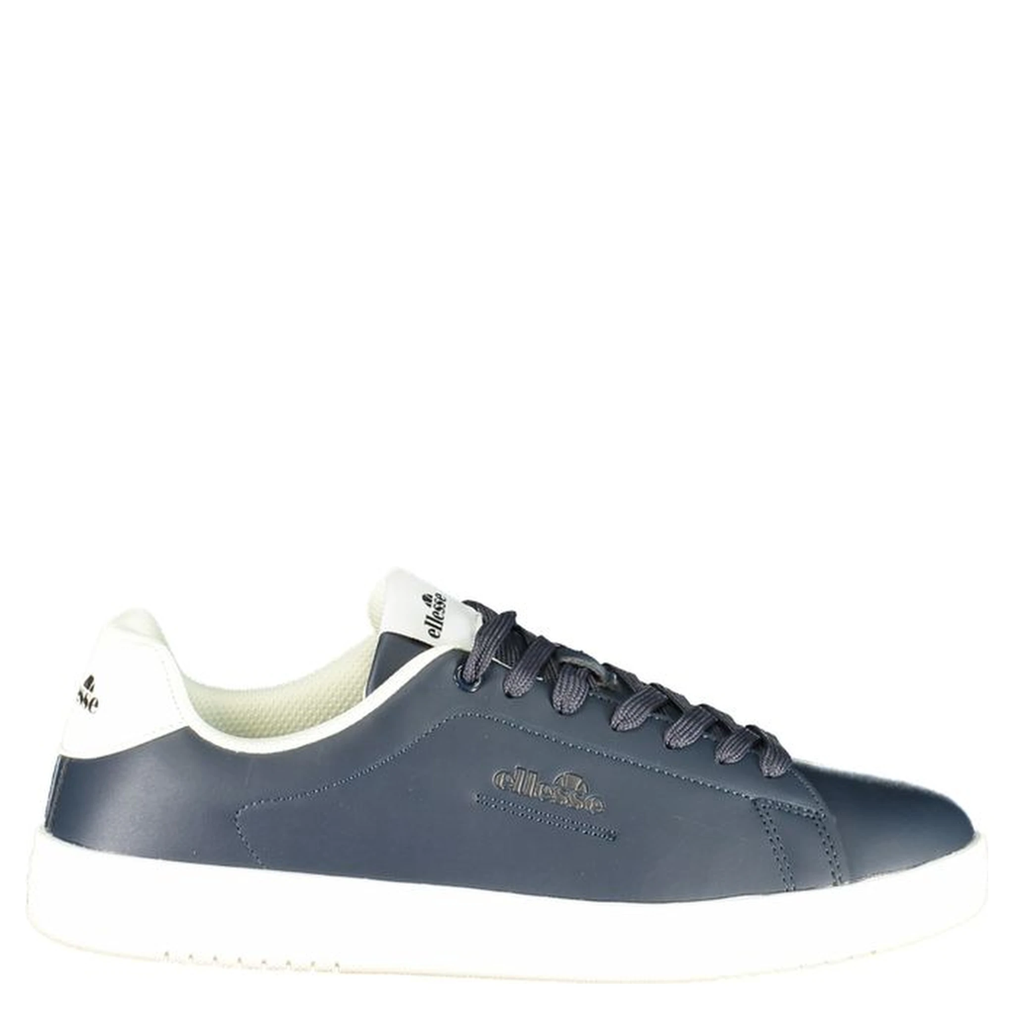 Blue Polyester Athletic Sneakers