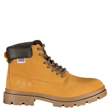 Marrone Polyurethane Men Ankle Boot