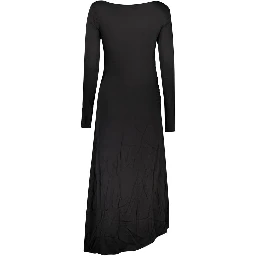 Black Viscose Women Dress