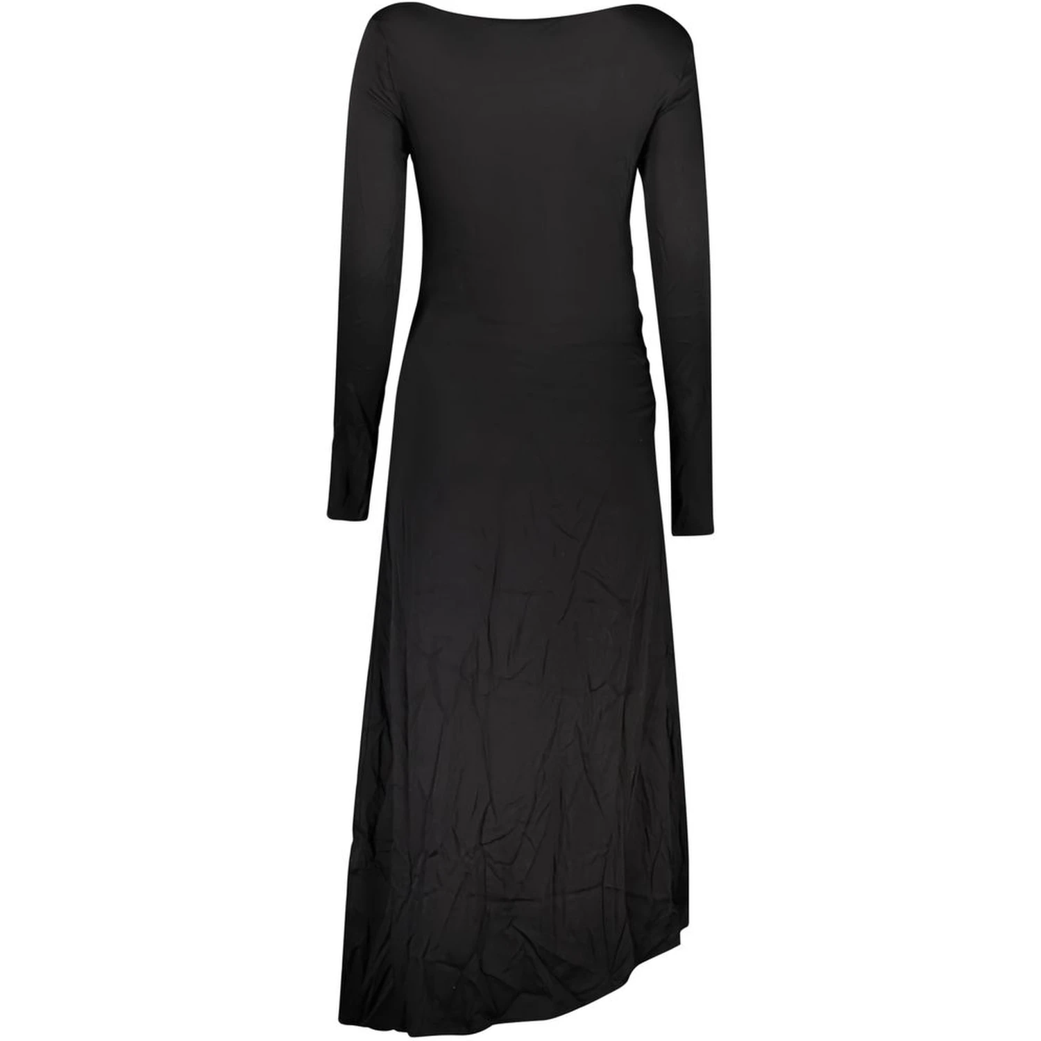 Black Viscose Women Dress