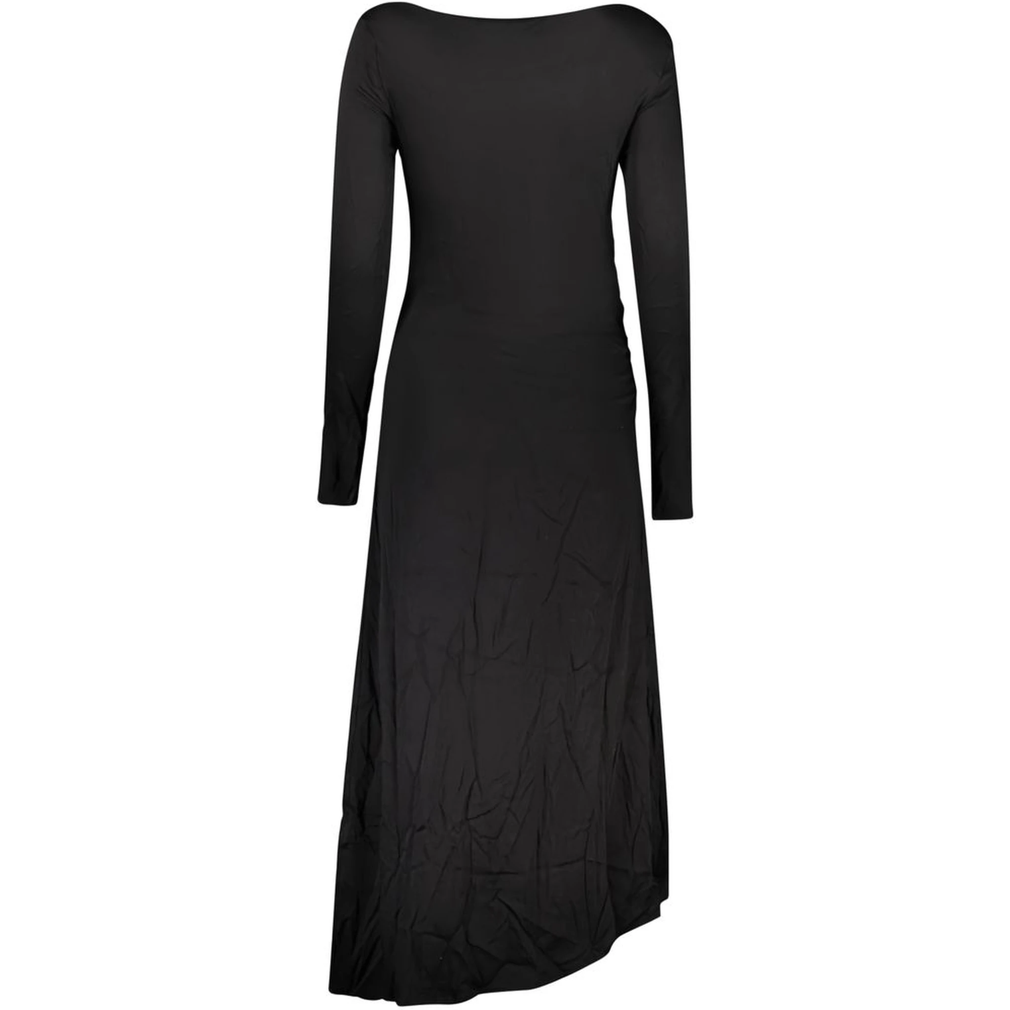Black Viscose Women Dress