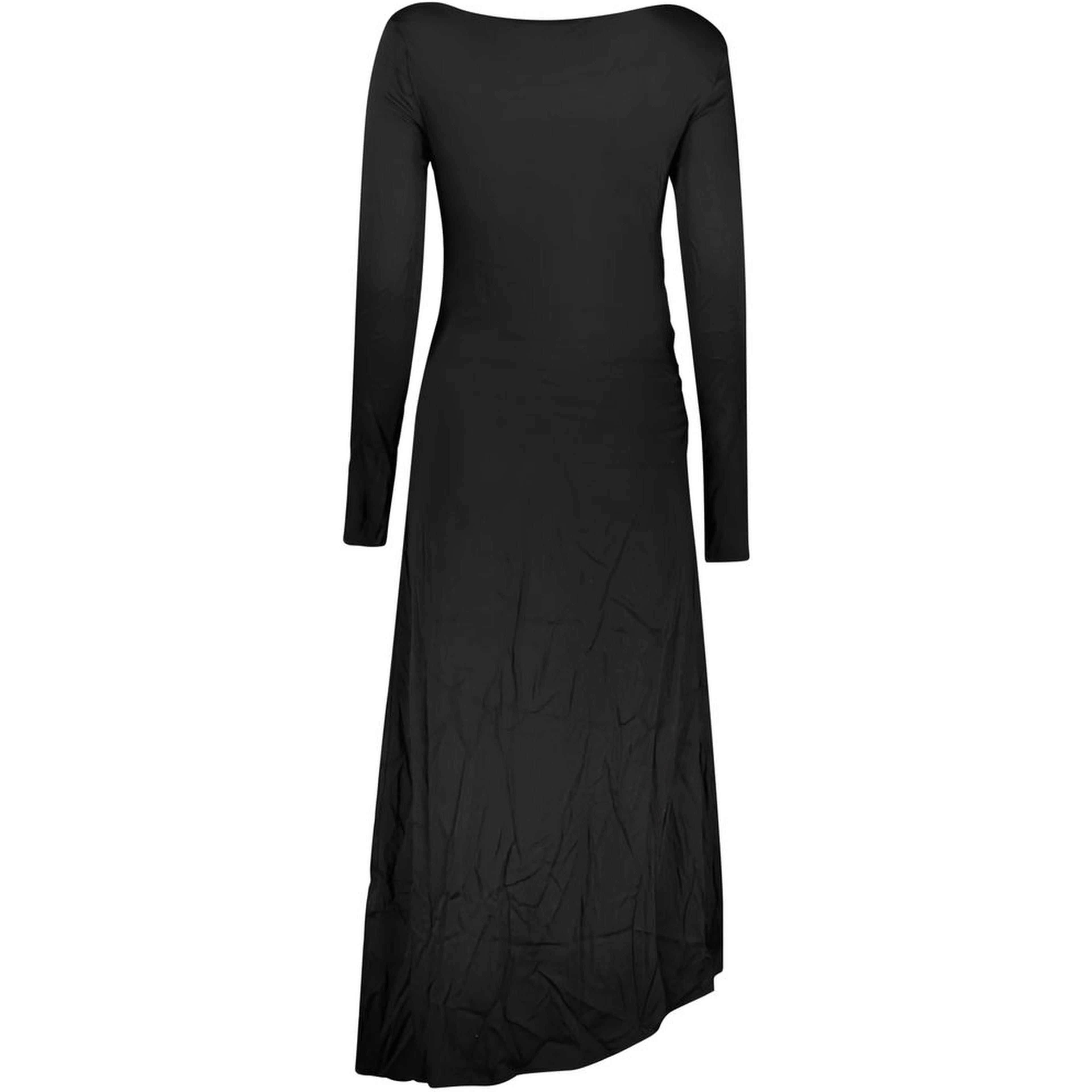 Black Viscose Women Dress
