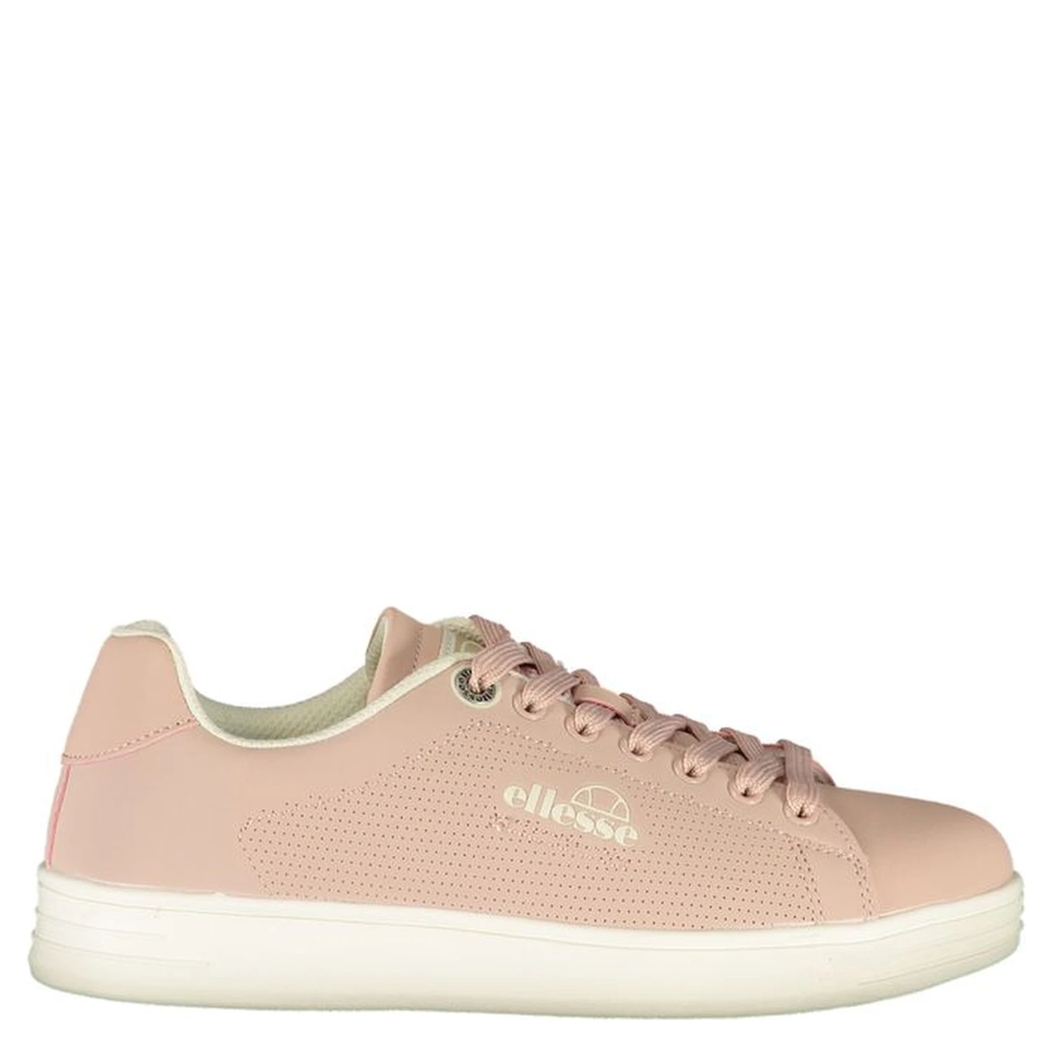 Pink Polyester Athletic Sneakers