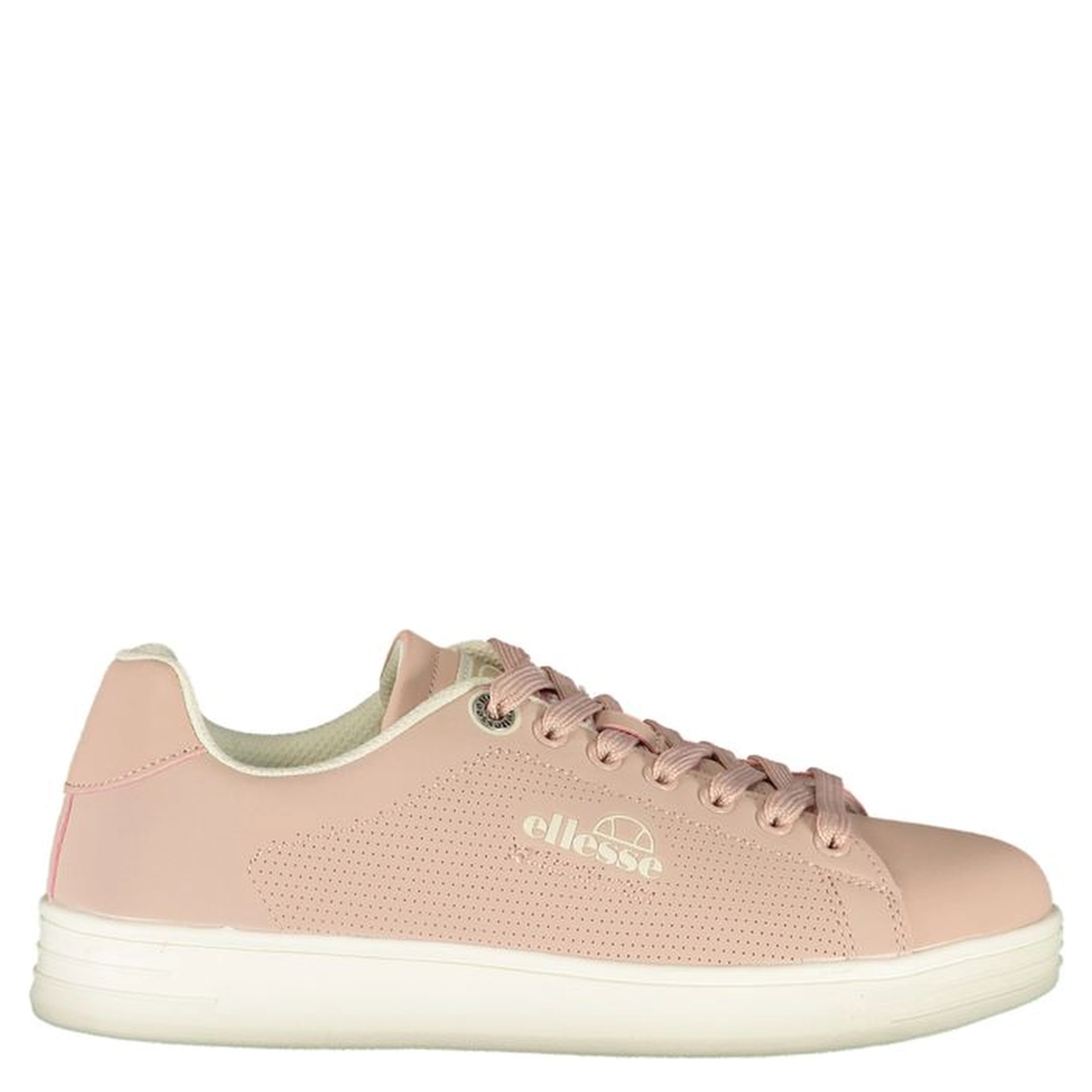 Pink Polyester Athletic Sneakers