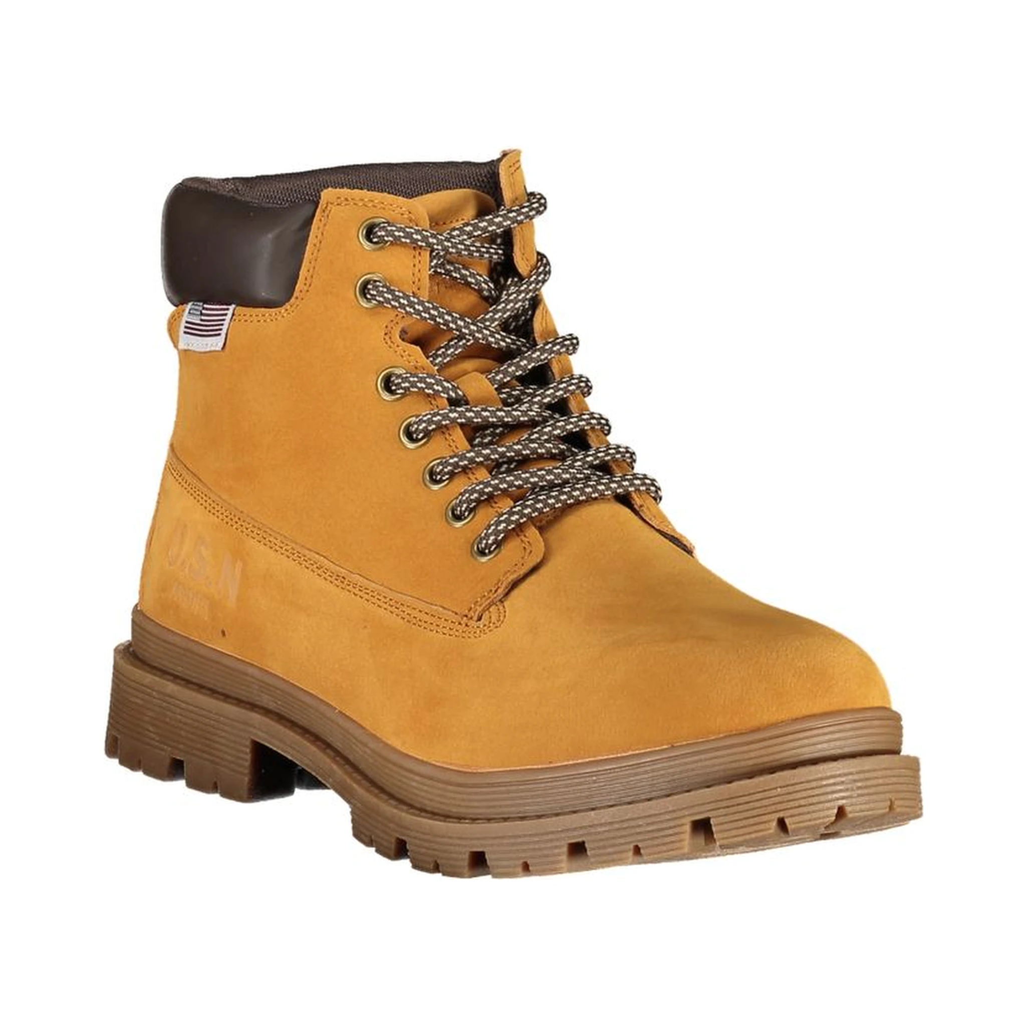Marrone Polyurethane Men Ankle Boot