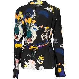 Nero Viscose Women Shirt