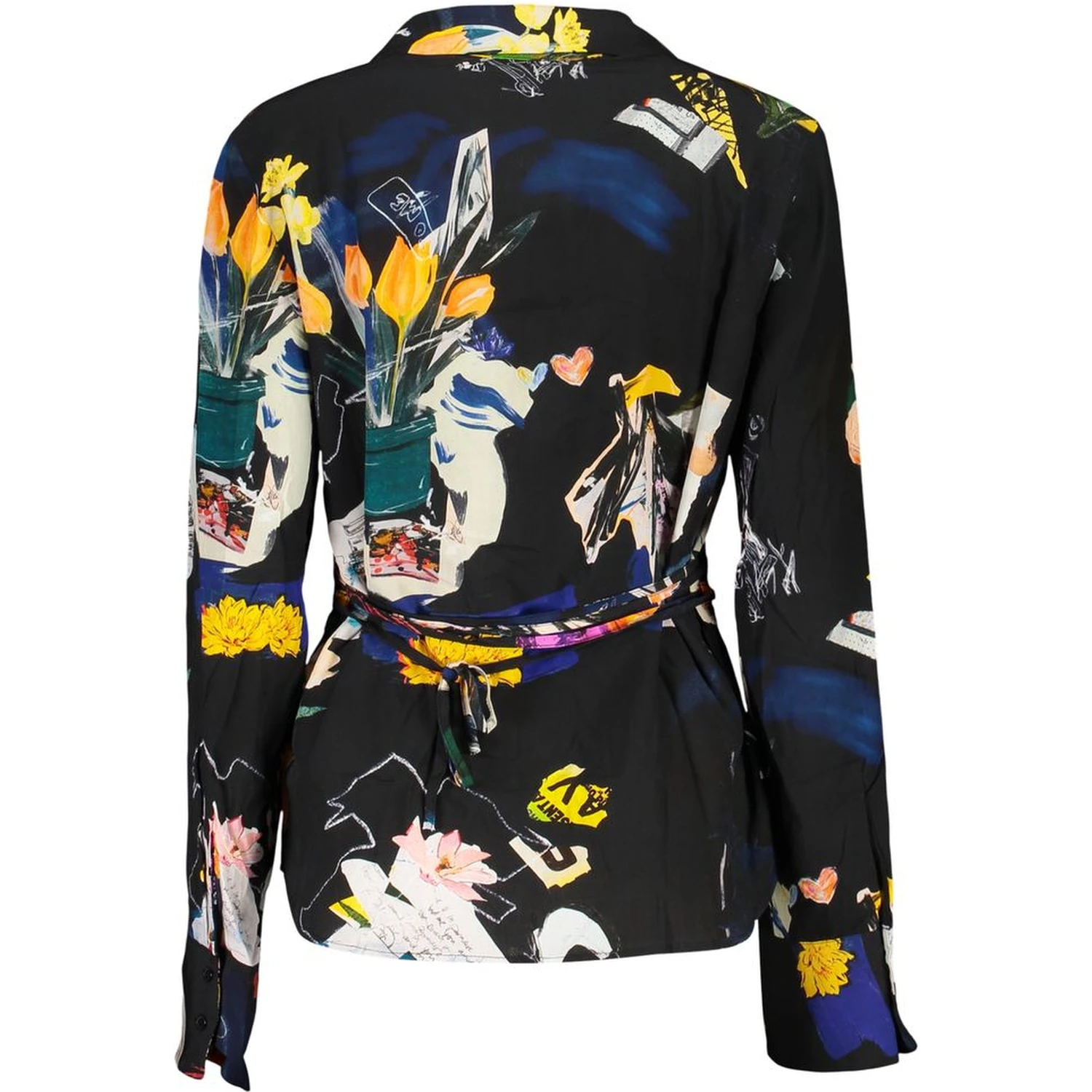 Nero Viscose Women Shirt