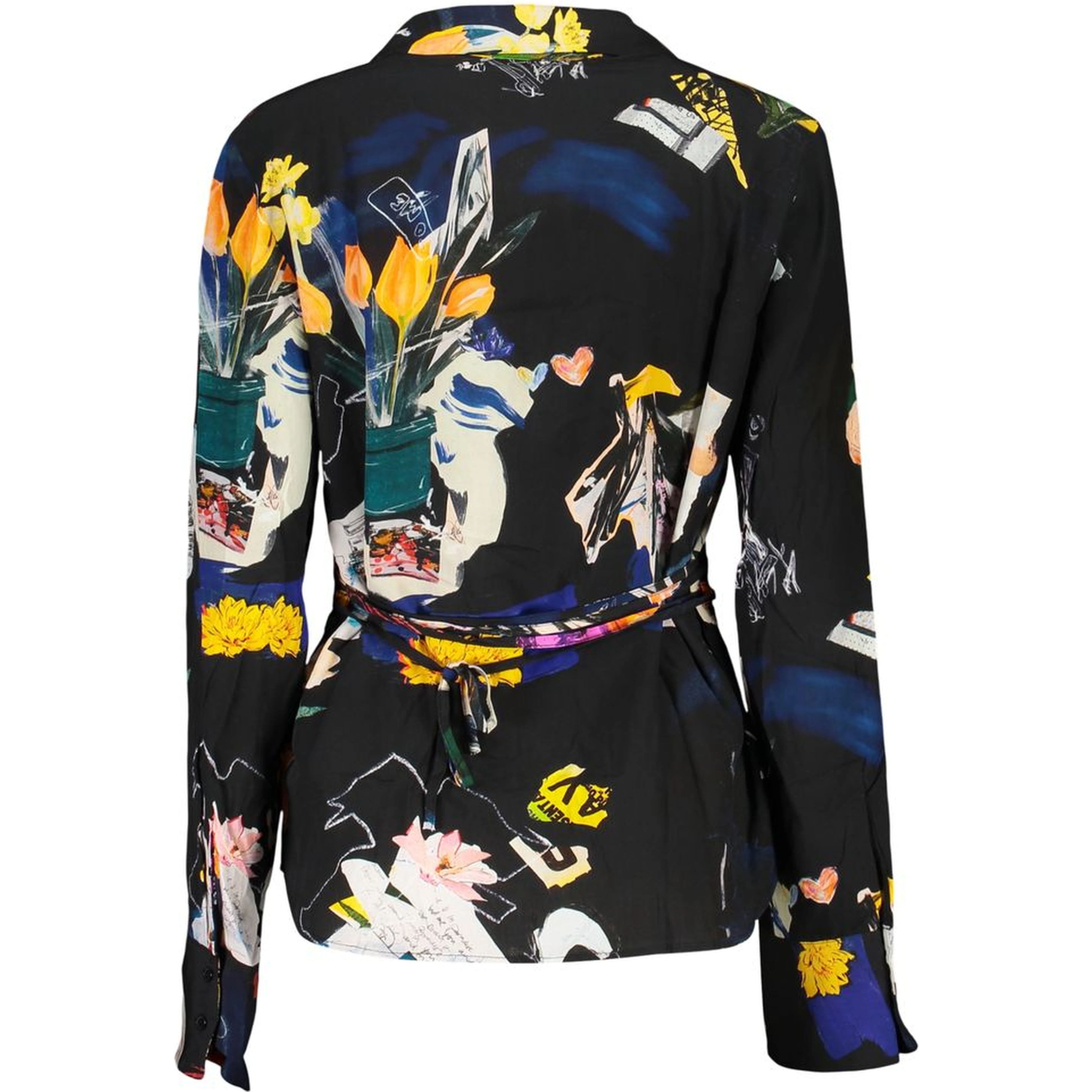 Nero Viscose Women Shirt