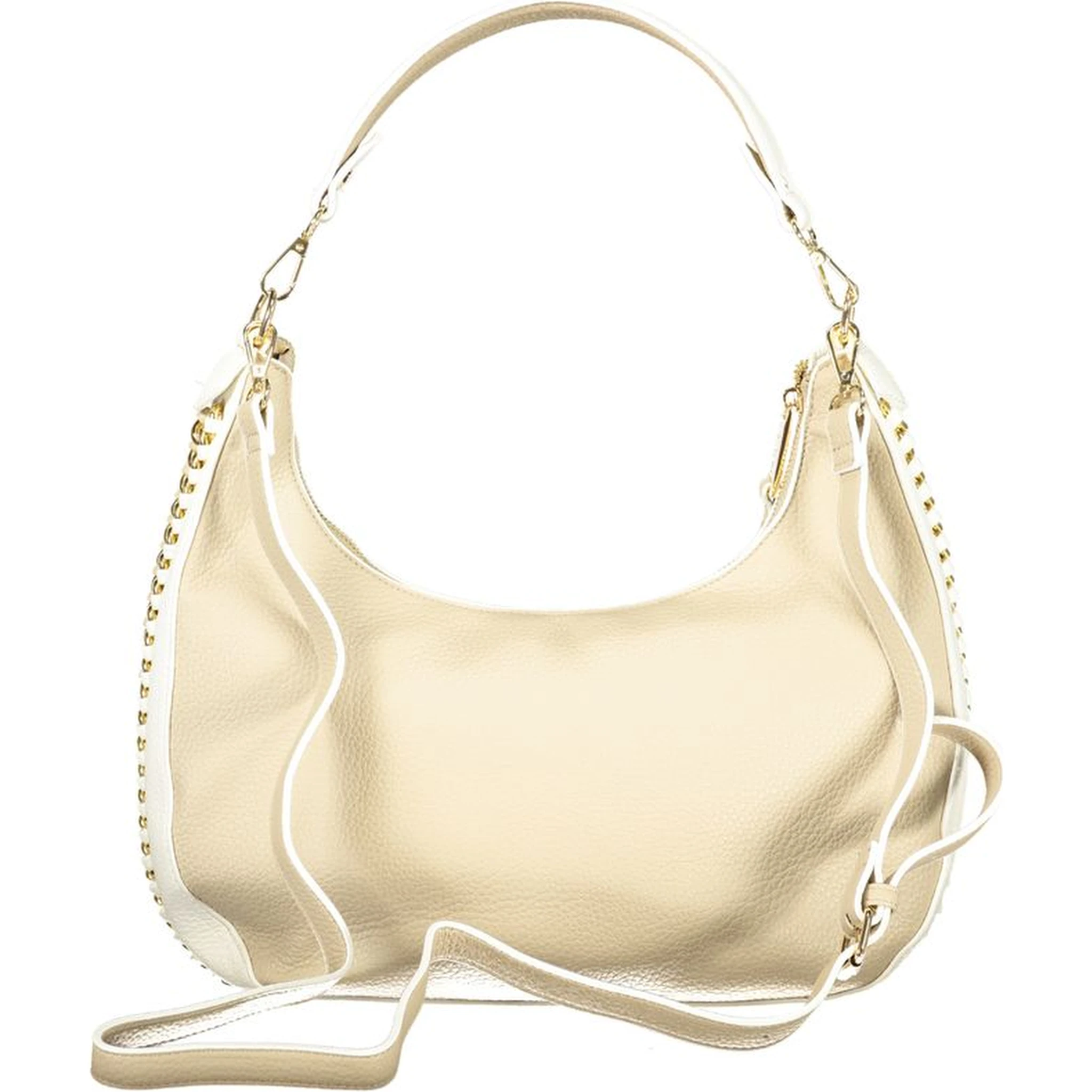 Beige Polyethylene Handbag