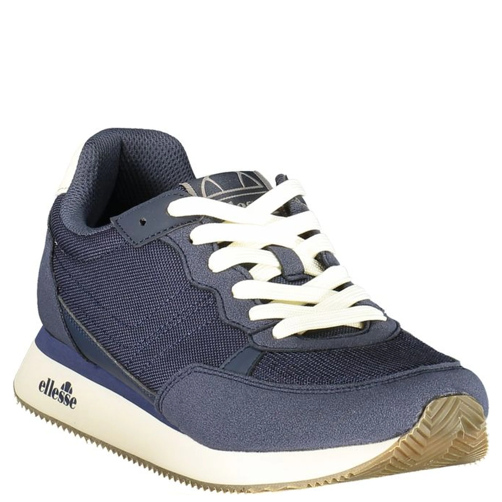 Blue Polyester Men Sneaker