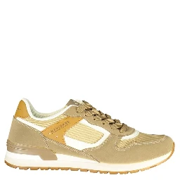 Beige Polyester Men Sneaker