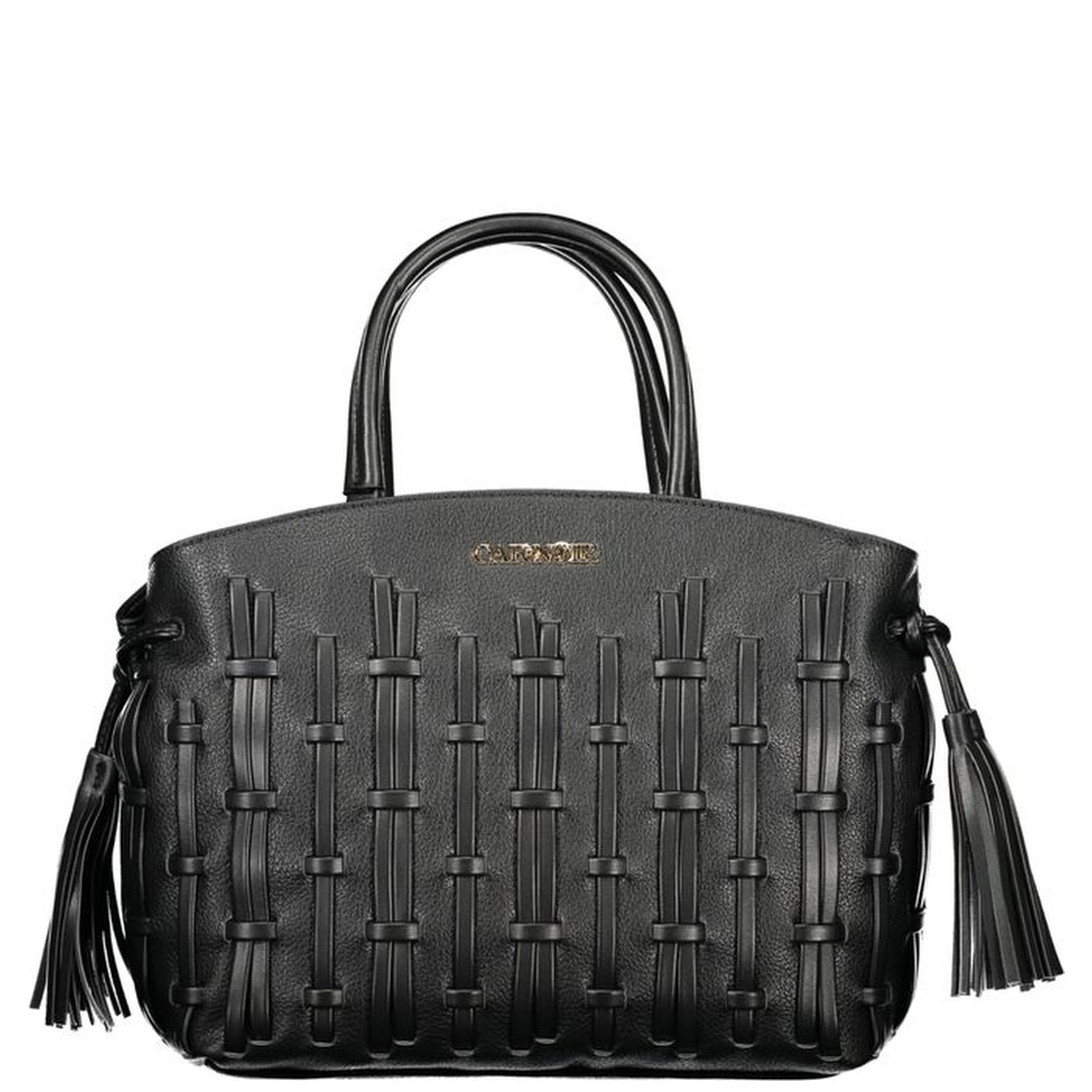 Black Polyethylene Handbag