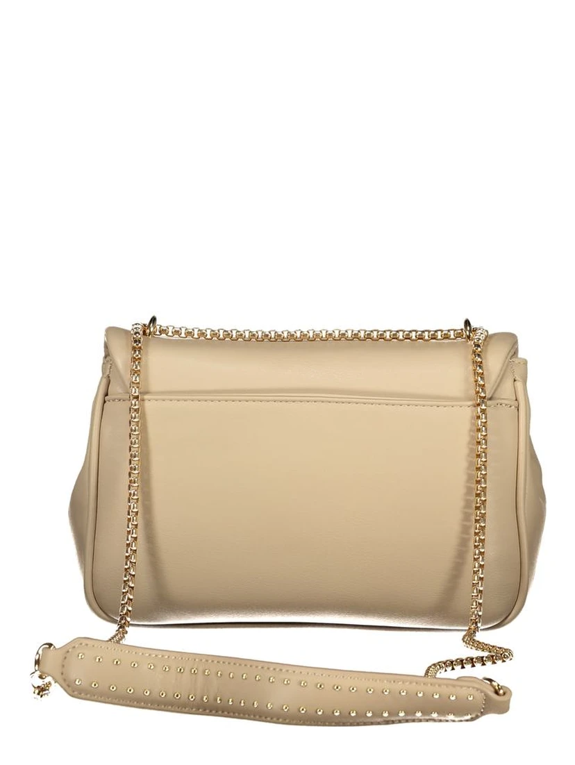 Beige Polyethylene Handbag