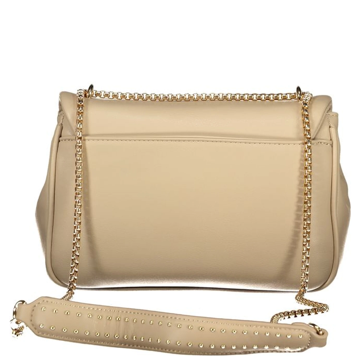 Beige Polyethylene Handbag