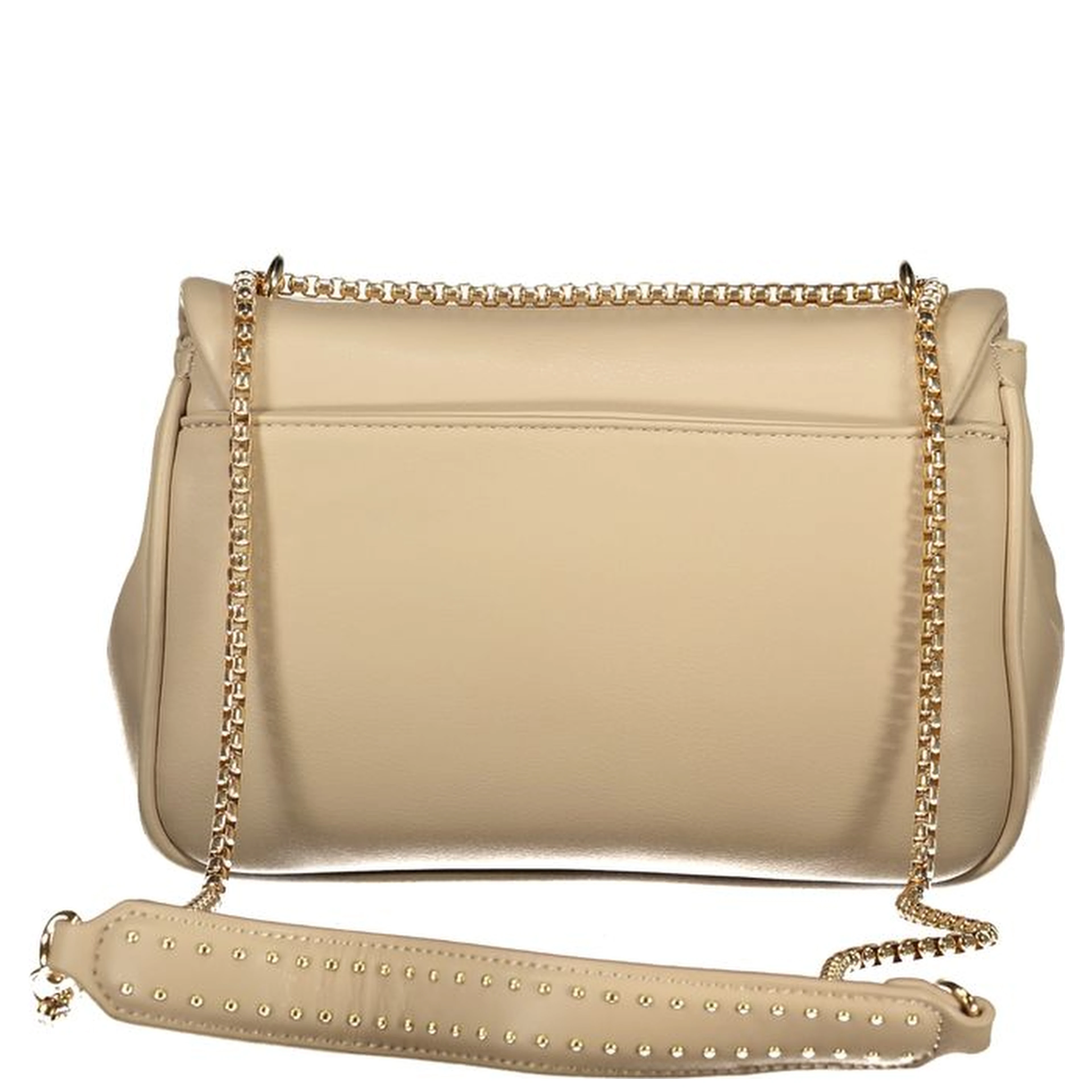 Beige Polyethylene Handbag