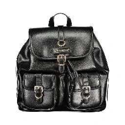 Black Polyethylene Backpack